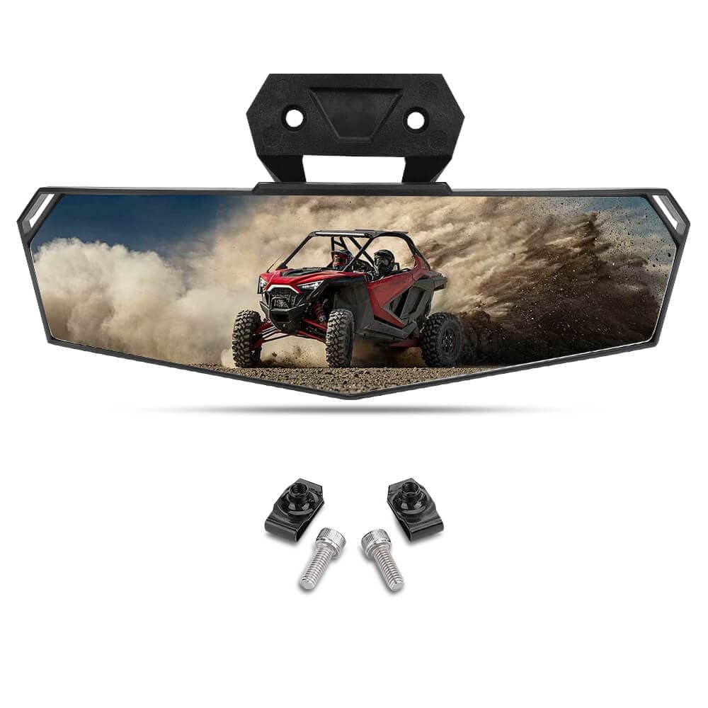 Center Rear View Mirror & Front Camera Kit For Polaris RZR PRO / Turbo - Image 4