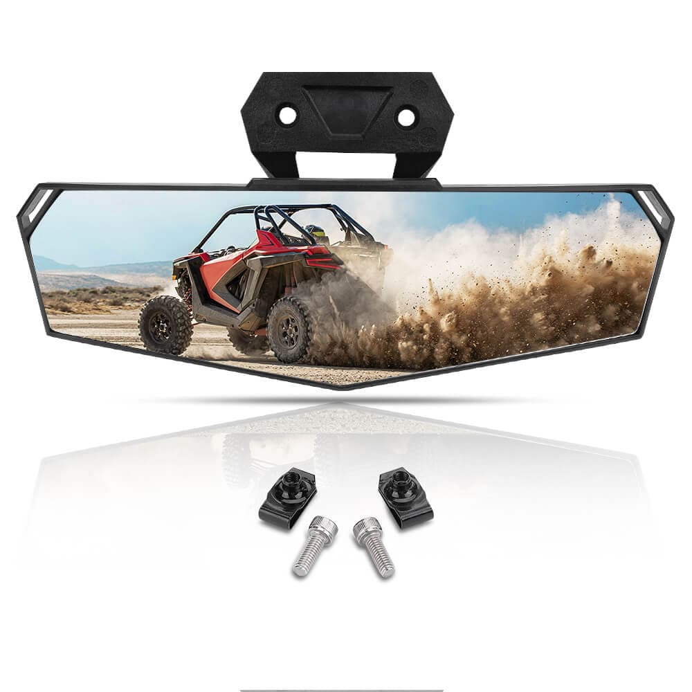 Center Rear View Mirror & Front Camera Kit For Polaris RZR PRO / Turbo - Image 8