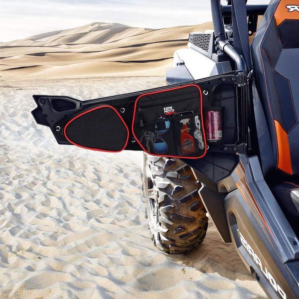 Front Door Side Door Bags & Side Nerf Bars Rock Sliders for Polaris RZR - Image 6