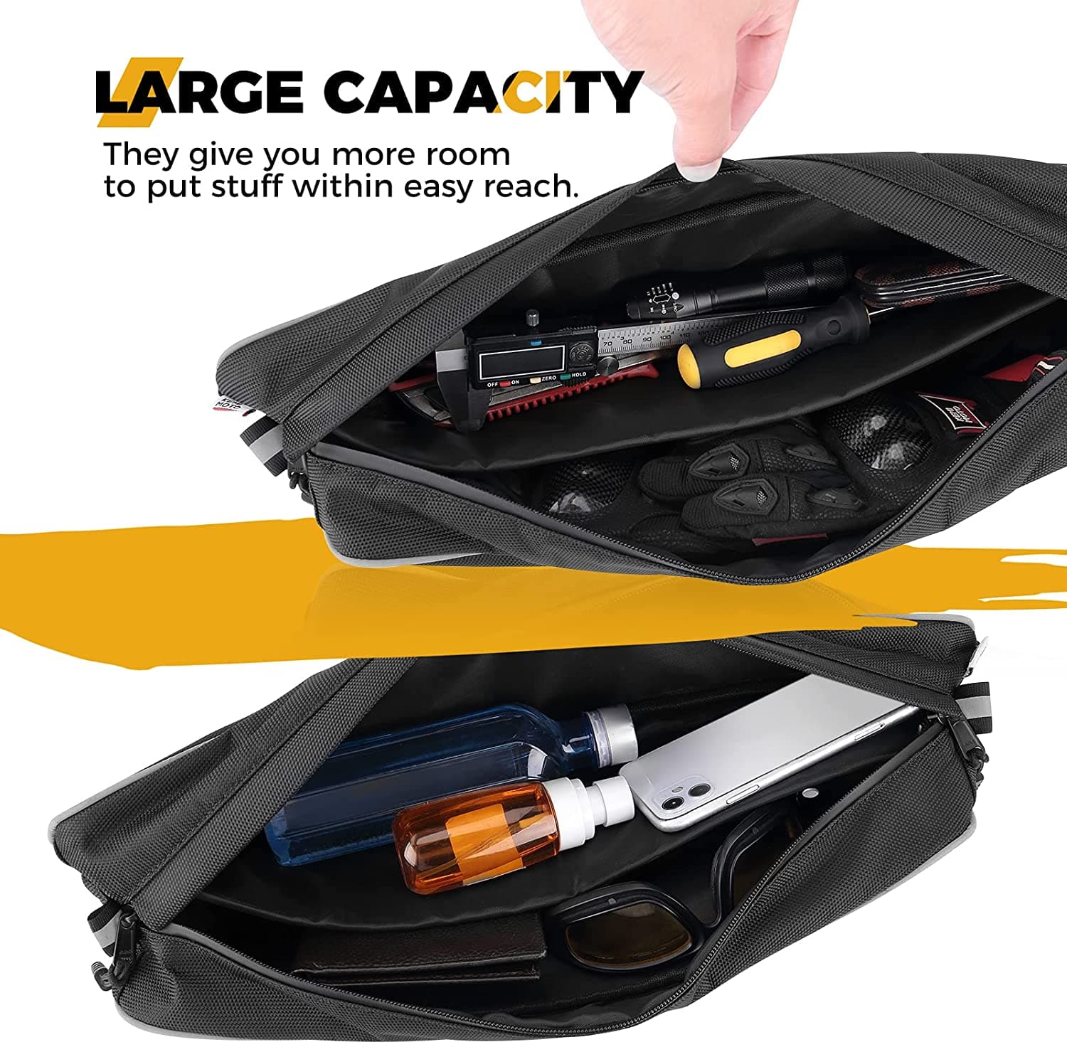 Rear Corner Bag for Polaris RZR Turbo / XP 1000 2pcs - Image 2