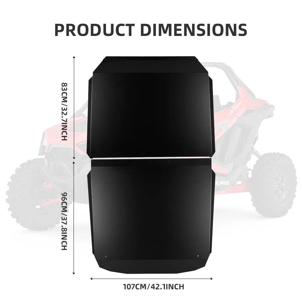 Aluminum Roof for Polaris RZR XP 4 900/ 1000/ 4 Turbo - Image 6