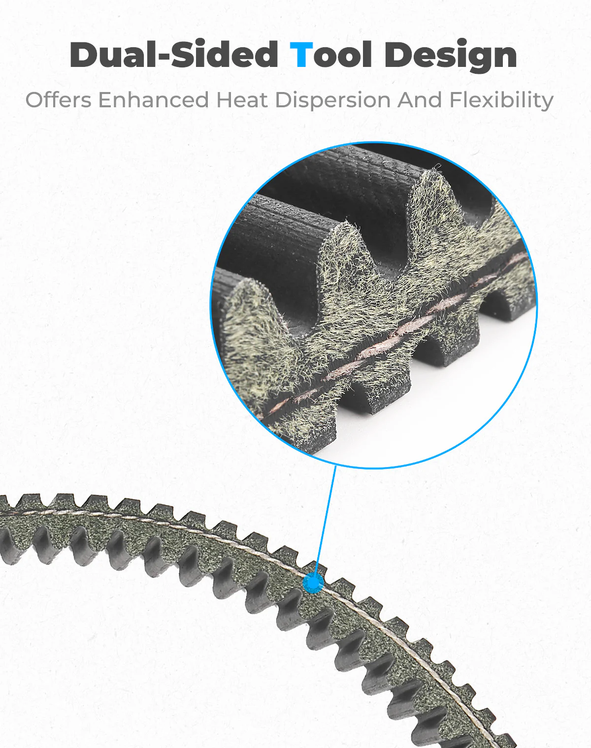 Heavy Duty Carbon Drive Belt for RZR XP 1000/ General 1000 / S 1000 - Image 3