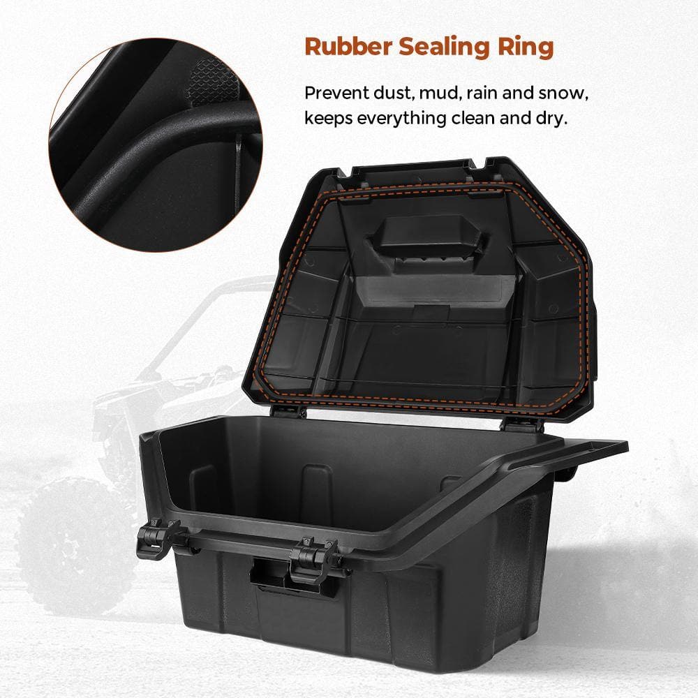 UTV 42QT Rear Cargo Storage Box for Polaris RZR PRO XP /XP 4 - Image 2