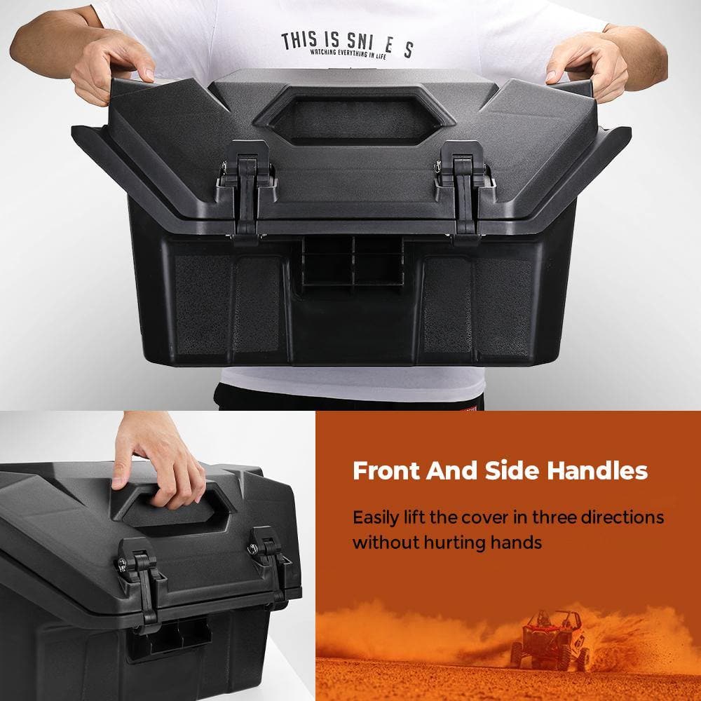 UTV 42QT Rear Cargo Storage Box for Polaris RZR PRO XP /XP 4 - Image 3