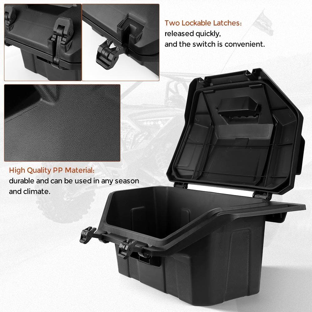 UTV 42QT Rear Cargo Storage Box for Polaris RZR PRO XP /XP 4 - Image 4