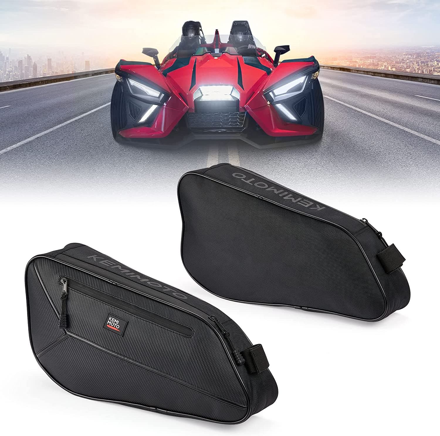 Side Storage Bags for Polaris Slingshot S/R/SL/SLR/GT (Pair)