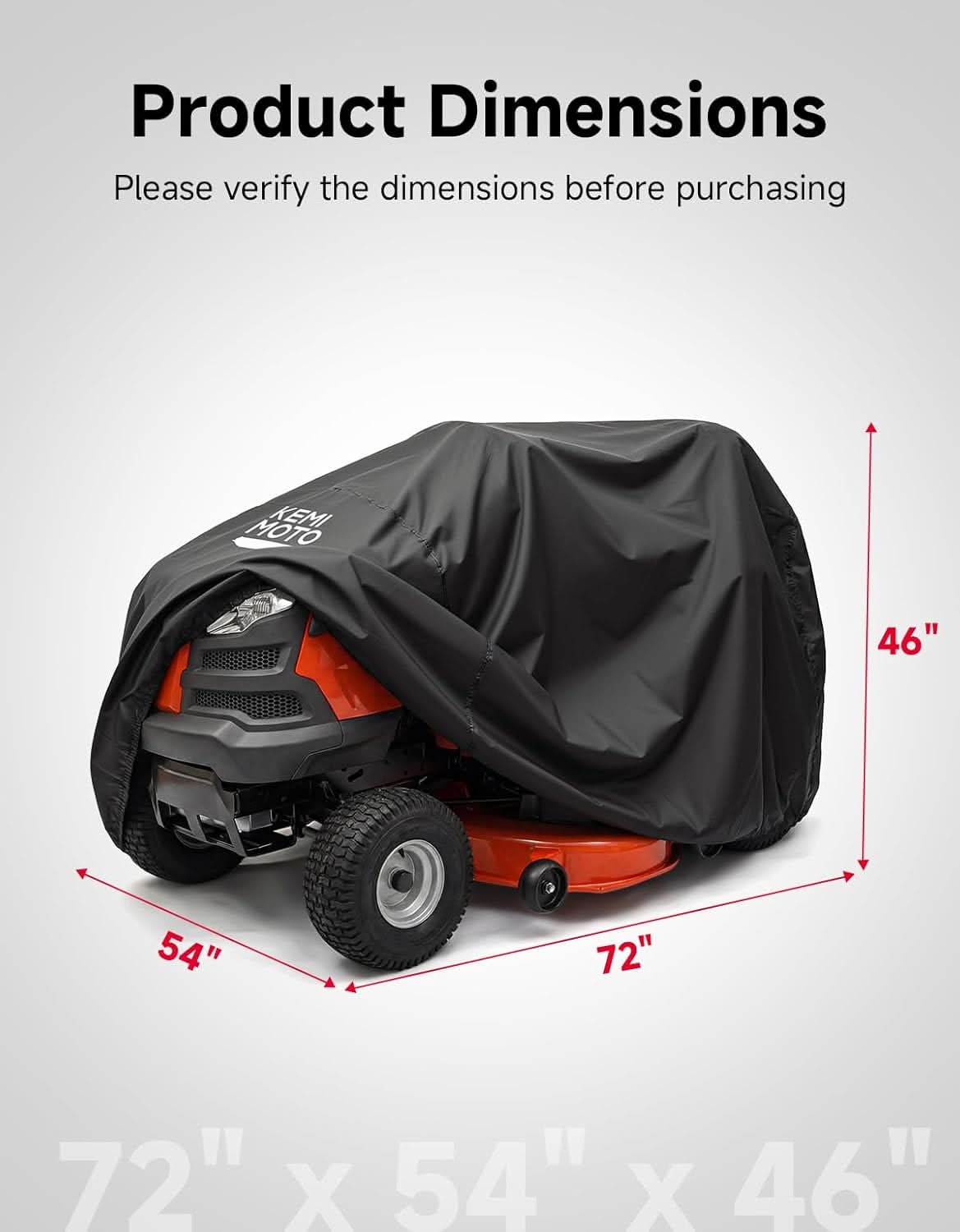 Riding Lawn Mower Cover For John Deere/Husqvarna/Cub Cadet/Toro - Image 2