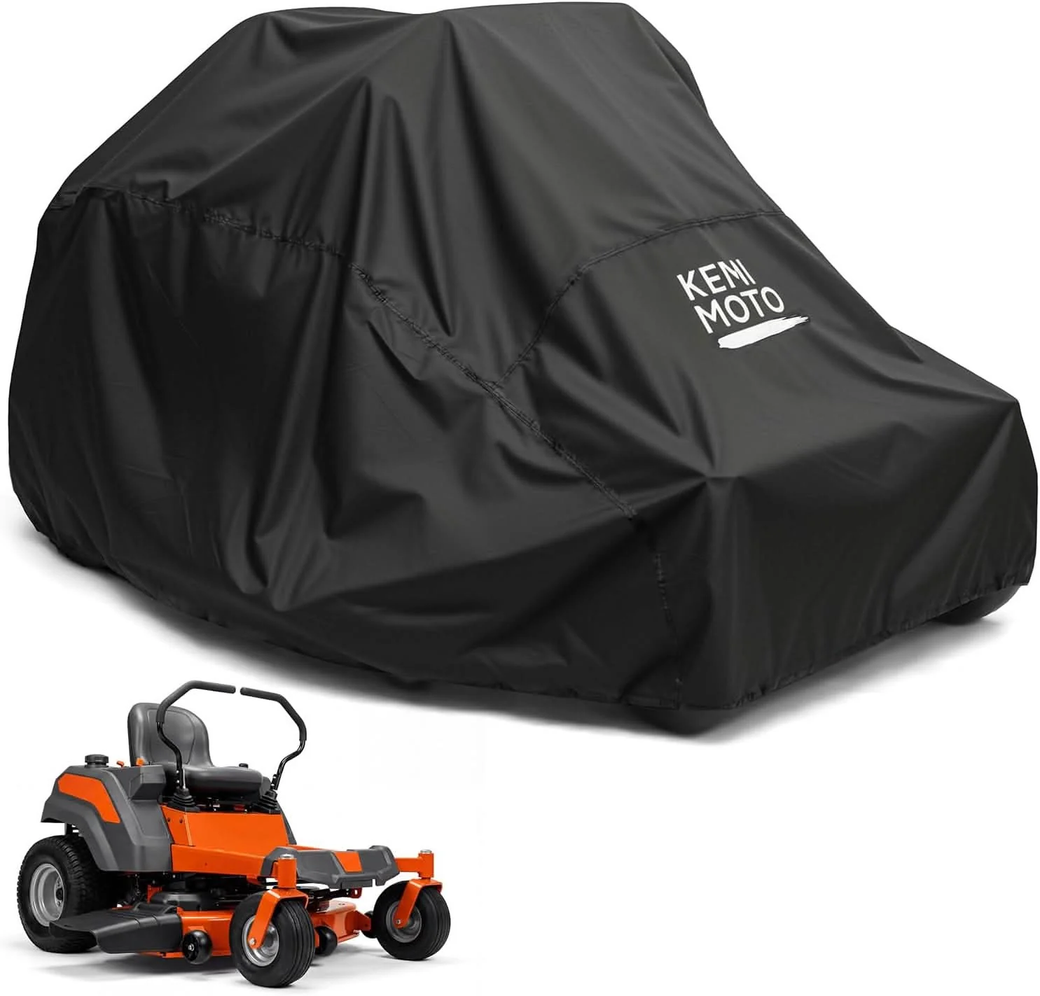 Zero Turn Lawn Mower Cover 210D Waterproof For John Deere|Husqvarna|Toro Kubota