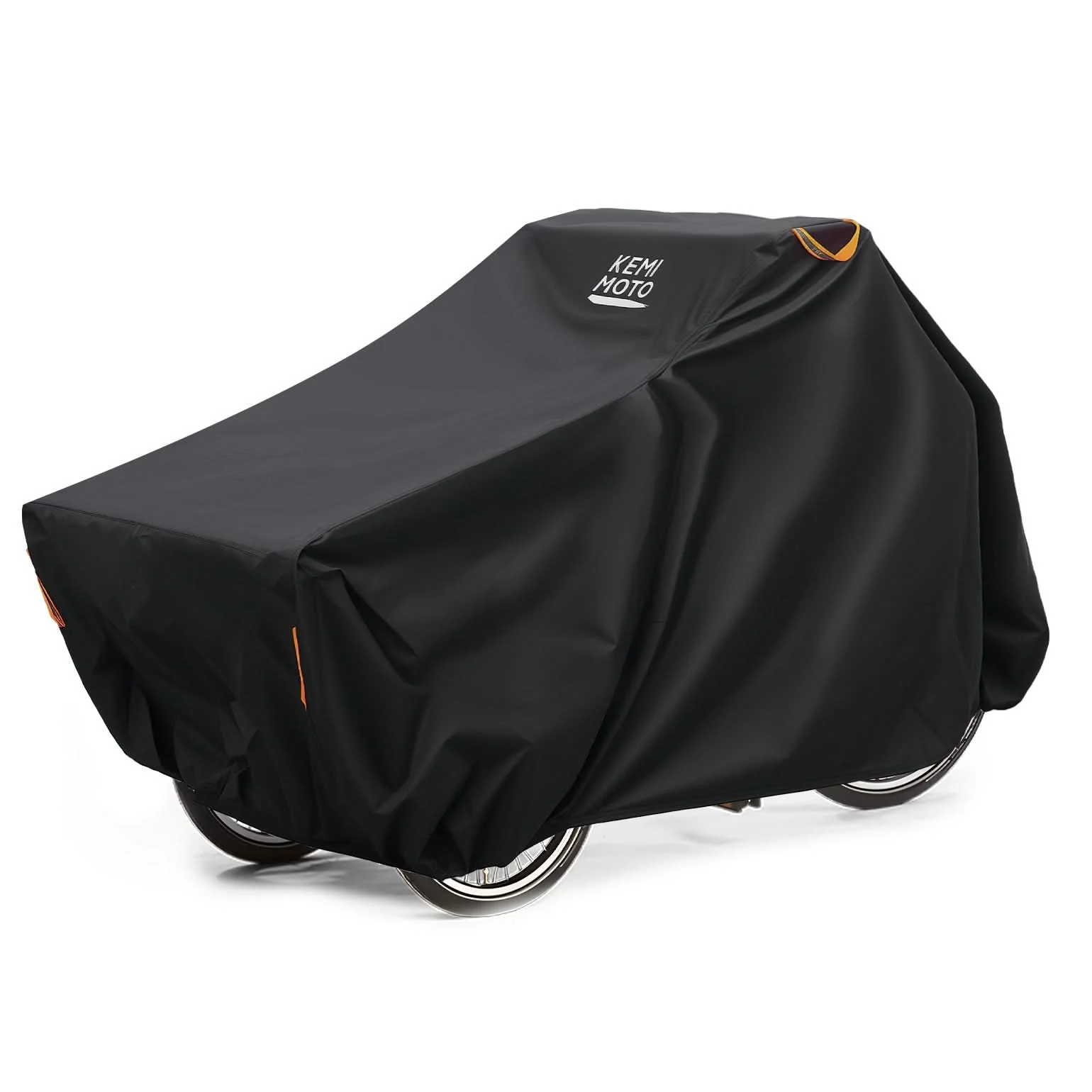 Rain Waterproof UV Protection Windproof Folding, Bike Tarp for Adult Tricycles, 3 Wheel Bikes, Cargo Bikes - Image 8