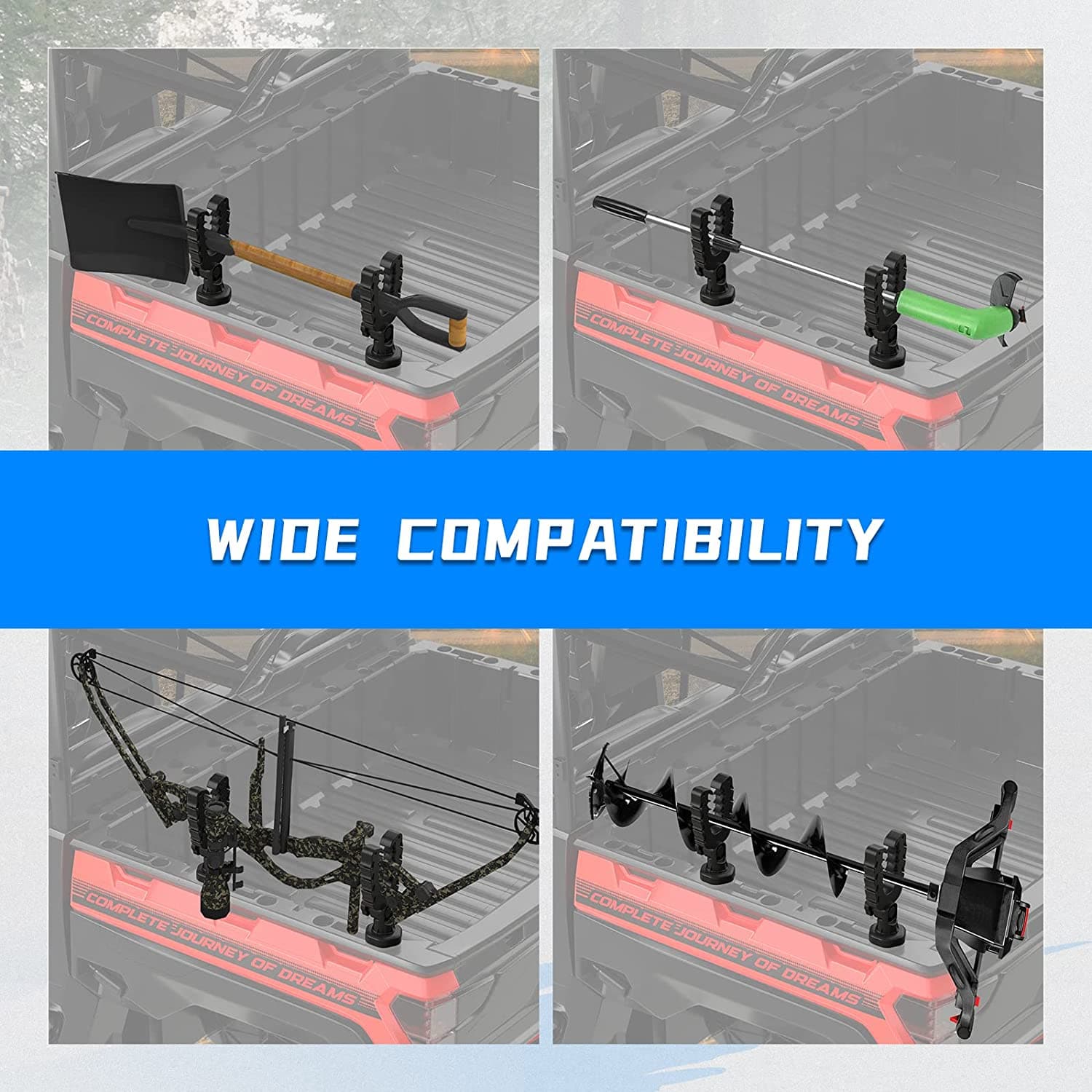 UTV Tool Rack Fit Polaris Ranger/ General - Image 5