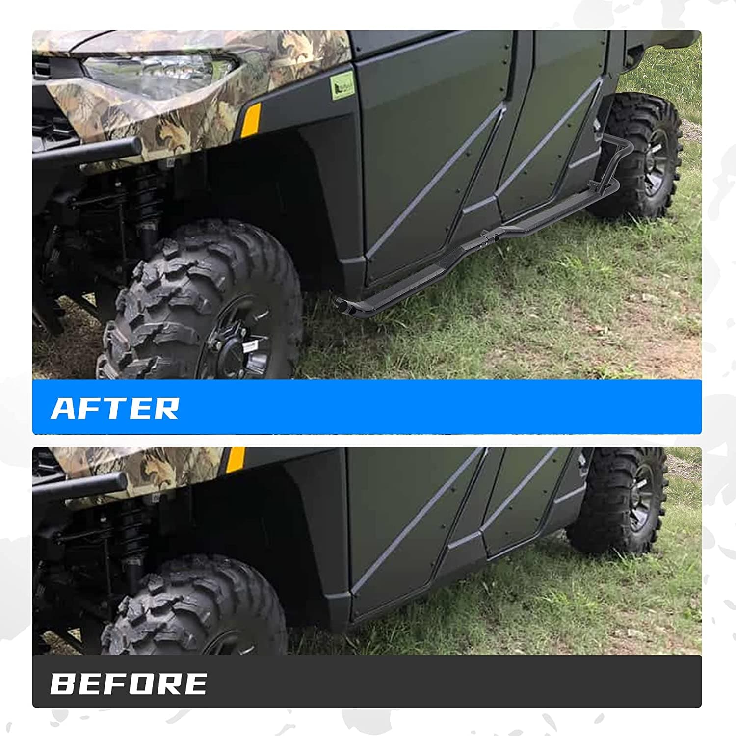 Nerf Bars Rock Sliders for Ranger Crew XP 1000 2019-2025 - Image 4