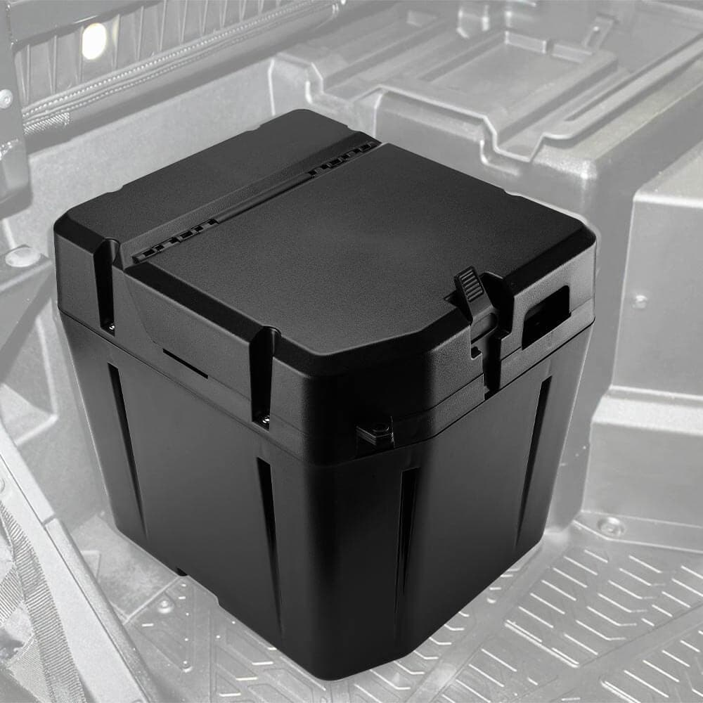 Rear View Mirror & Under Seat Storage Box for Polaris Ranger XP 1000 - Image 3