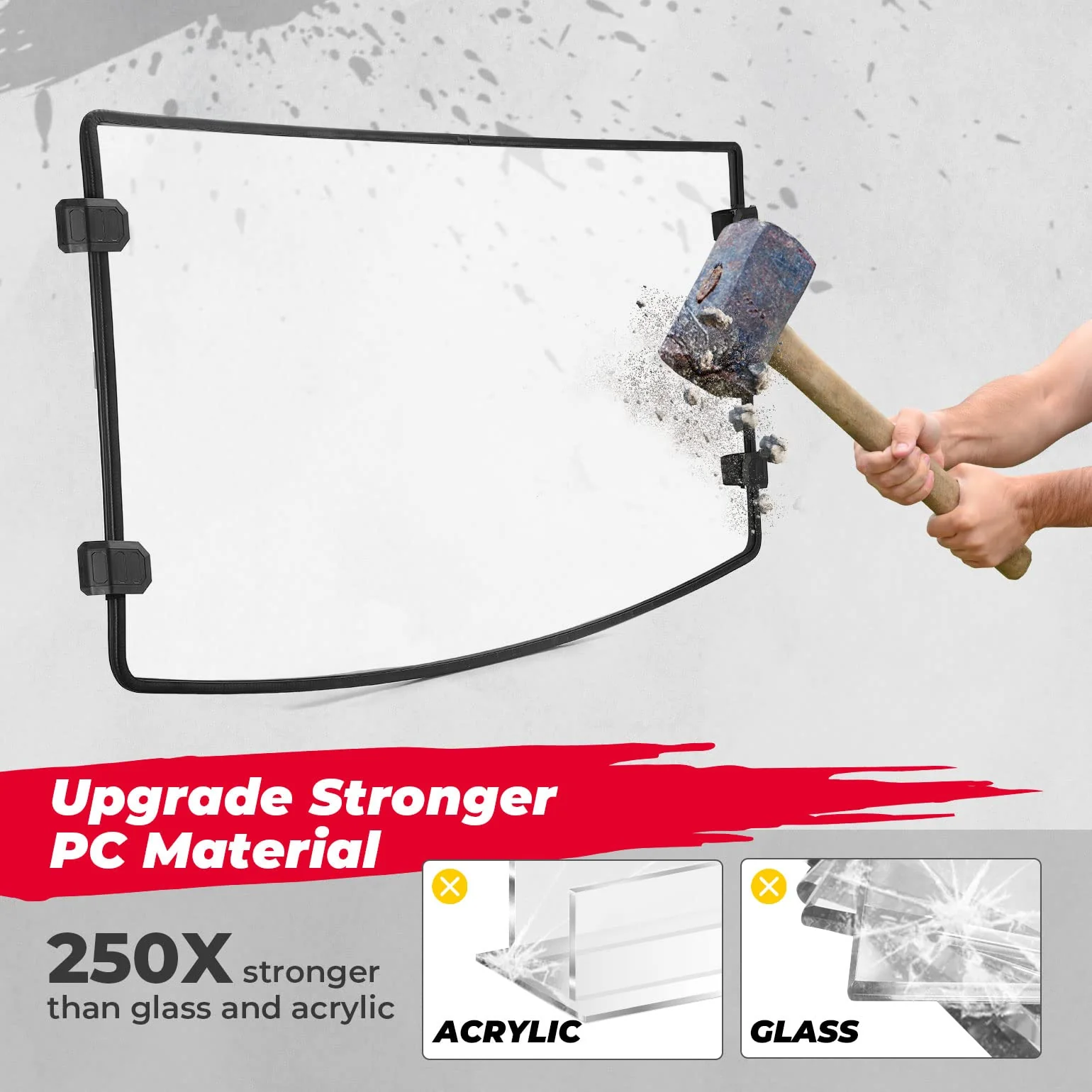 Front Windshield for Ranger XP 1000/Crew /Ranger 1000/Crew 2017-2026 - Image 4