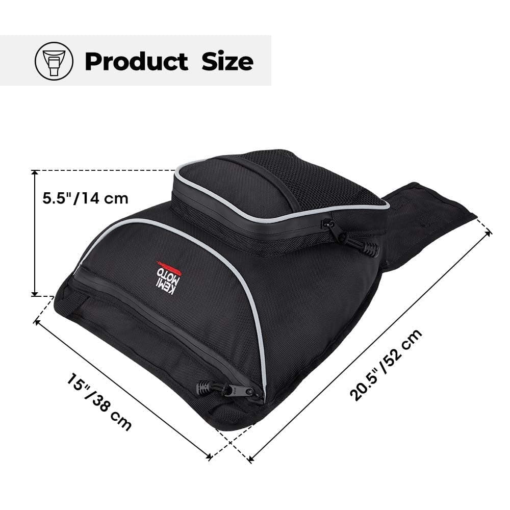1680D High Density Cab Pack Center Seat Bag for Polaris RZR - Image 6