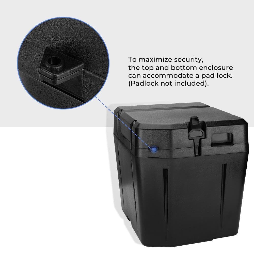 Under Seat Dry Storage Box for Polaris Ranger XP 1000/CREW - Image 6