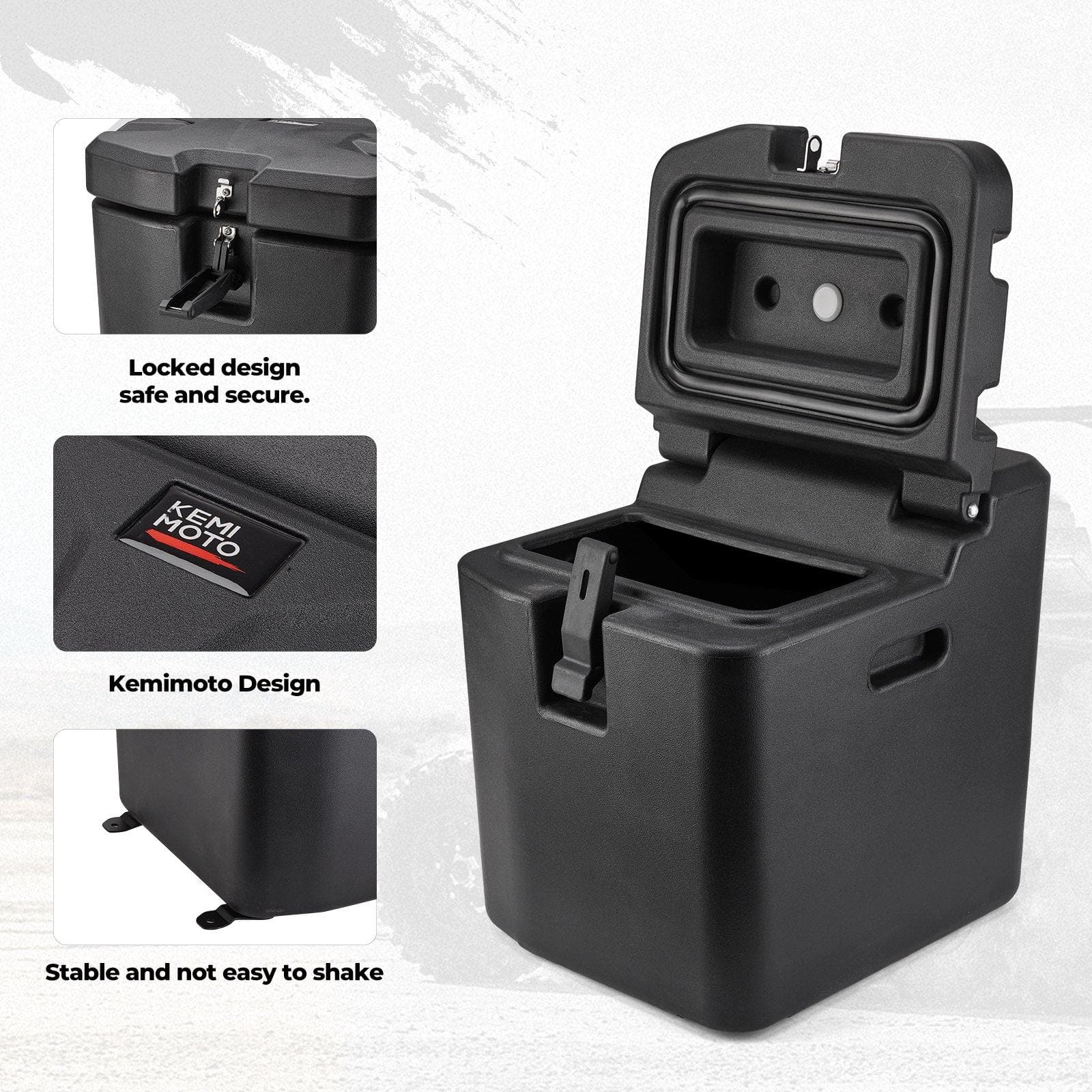 26.5L Under Seat Storage Box for Polaris Ranger XP 1000 - Image 5