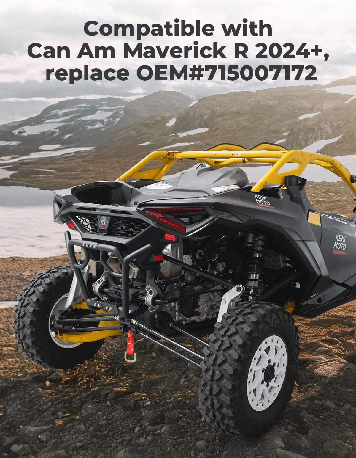 Rear Bumper for Can-Am Maverick R 2024+ - Image 7