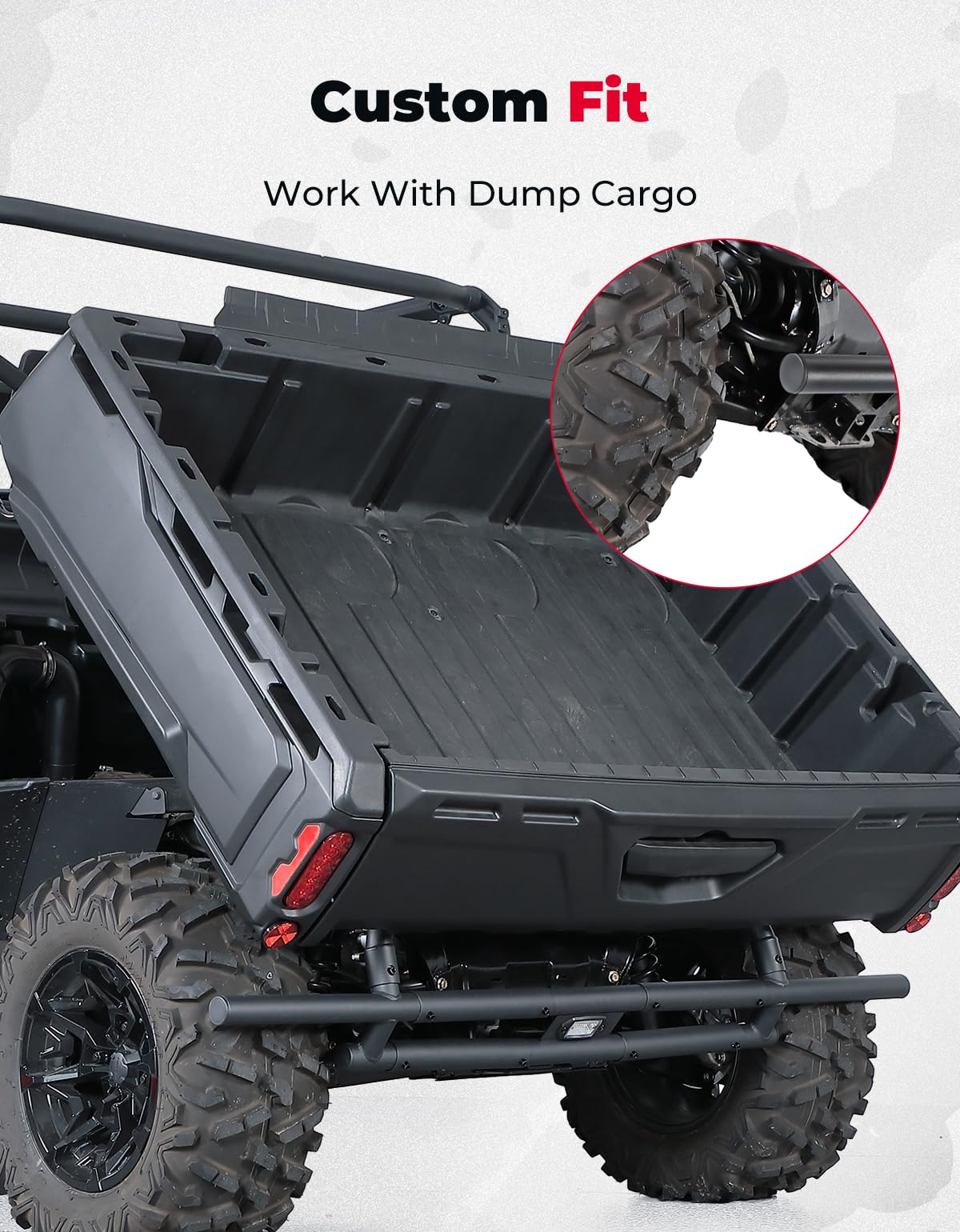 Rear Bumper With Light For Can Am Defender HD5|7|8|9|10 - Image 4