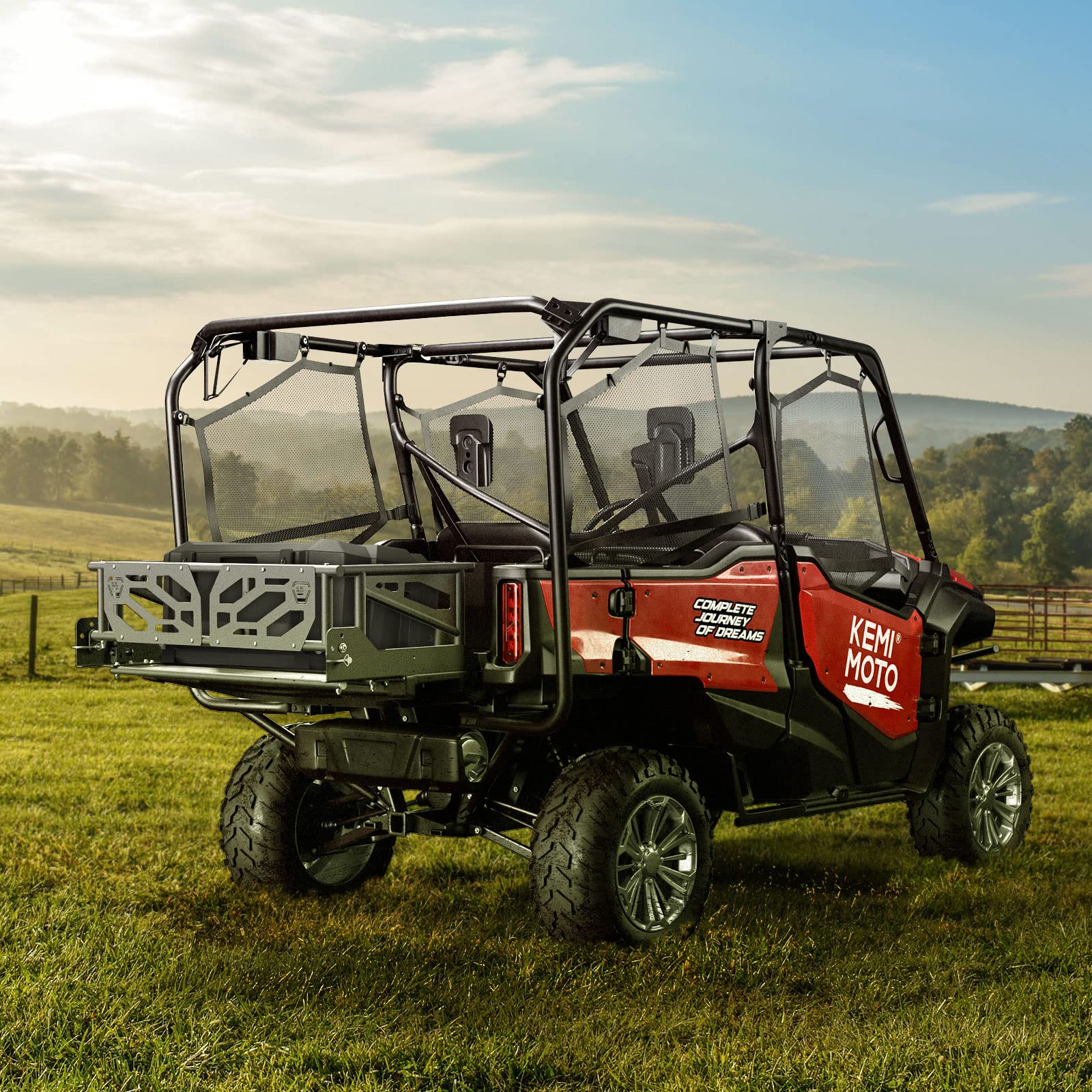 Rear Cargo Bed Extender for Pioneer 1000-5 700-4 2016-2024 - Image 7