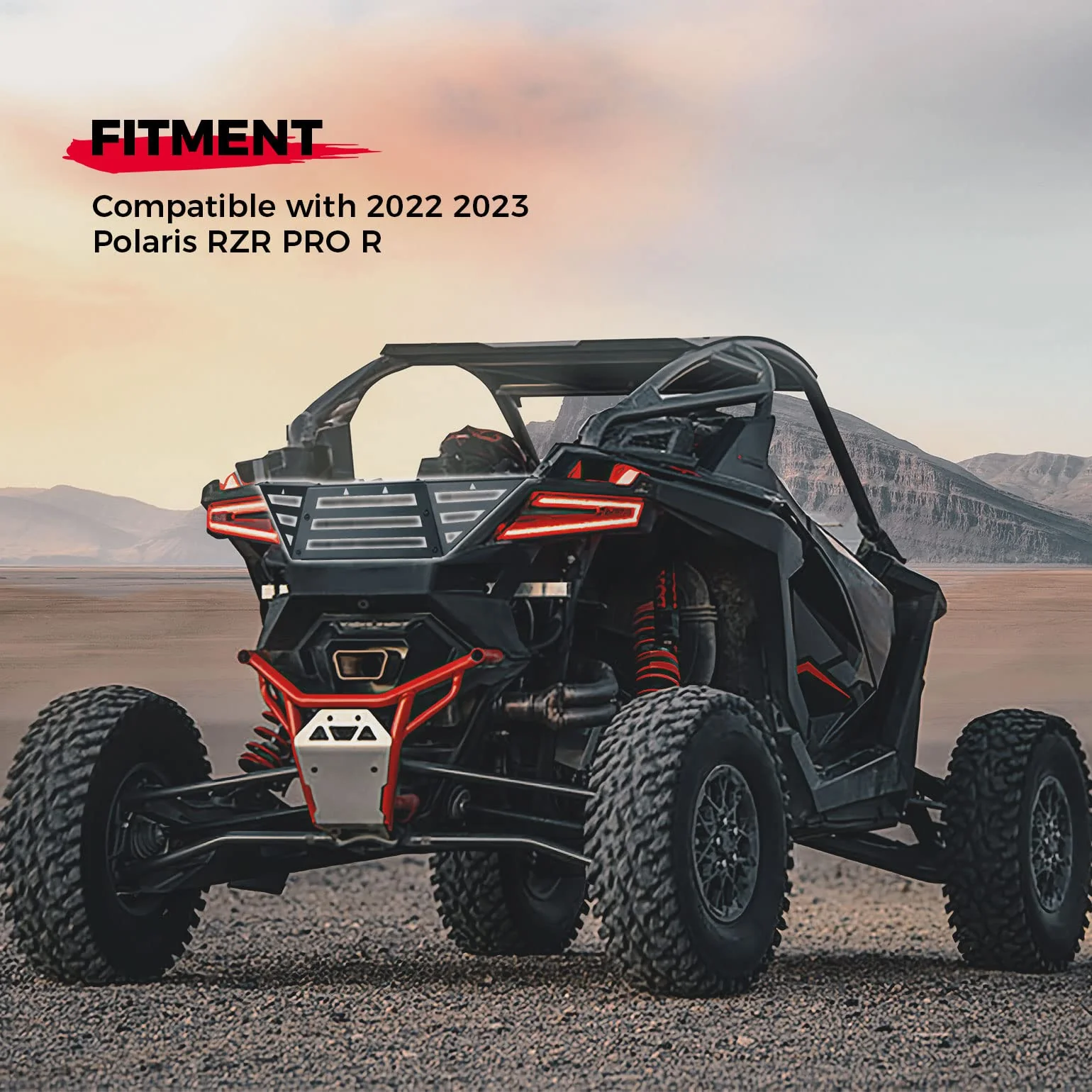 Rear Cargo Bed Extender Tailgate for Polaris RZR Pro R/4 2022-2024 - Image 6