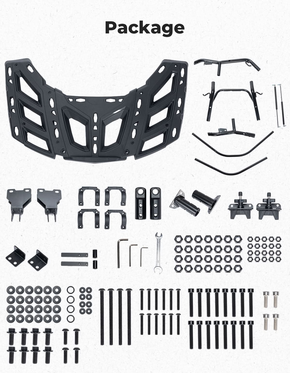 Pivoting Rear Cargo Rack for Can-Am Maverick X3/Max 2017-2026 - Image 9