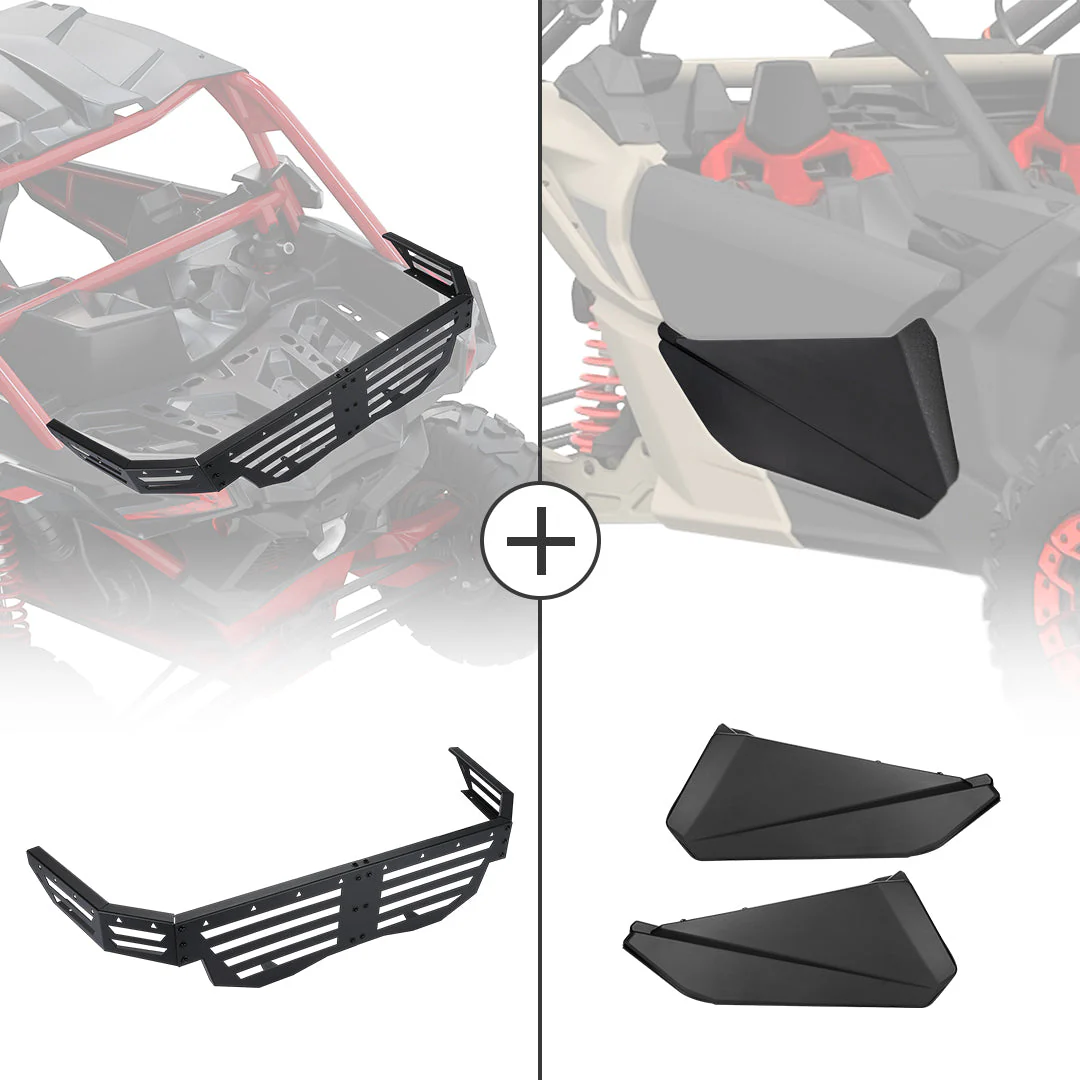 Rear Cargo Tailgate and Bags for Can-Am Maverick X3 - Image 3