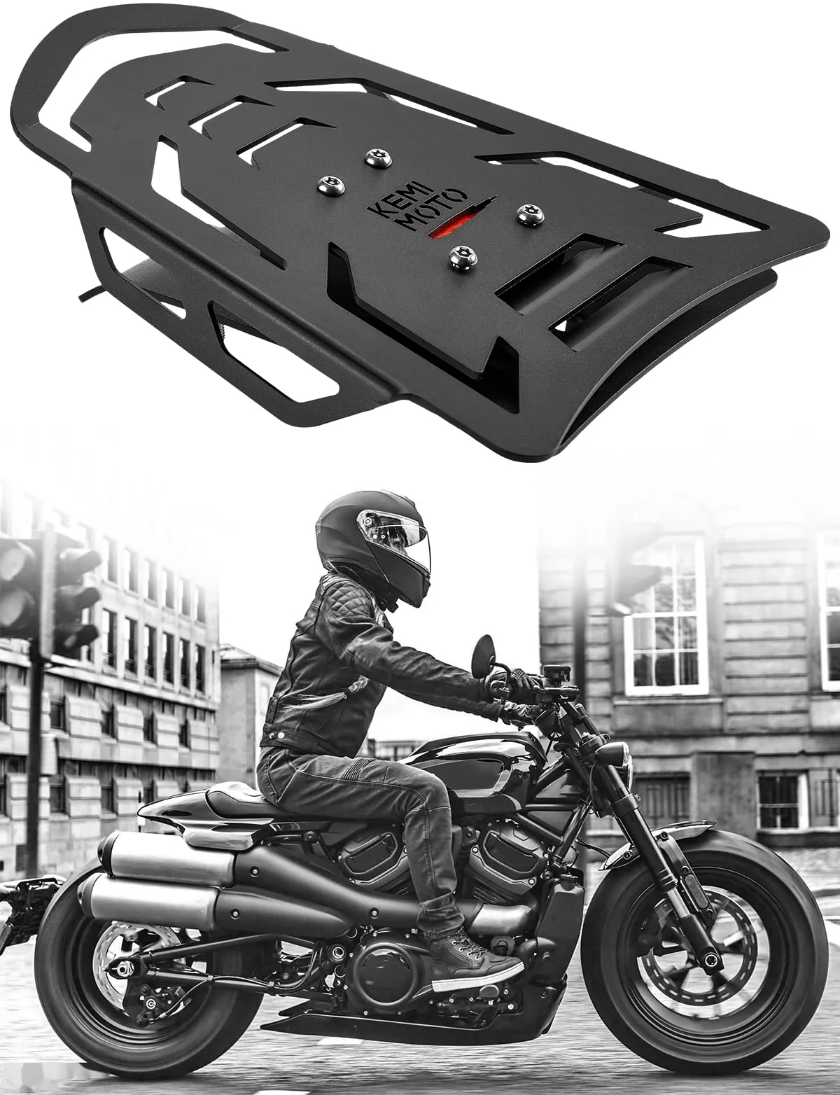 Motorcycle Rear Luggage Rack for Sportster S RH1250 2021-2025 - Image 6