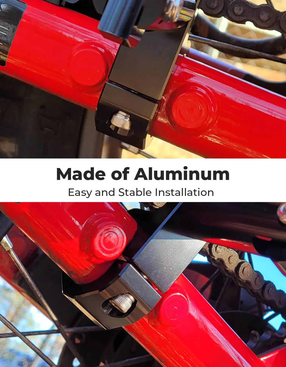 Rear Passenger Footrest Foot Pegs for CT125 Trail 125 - Image 3