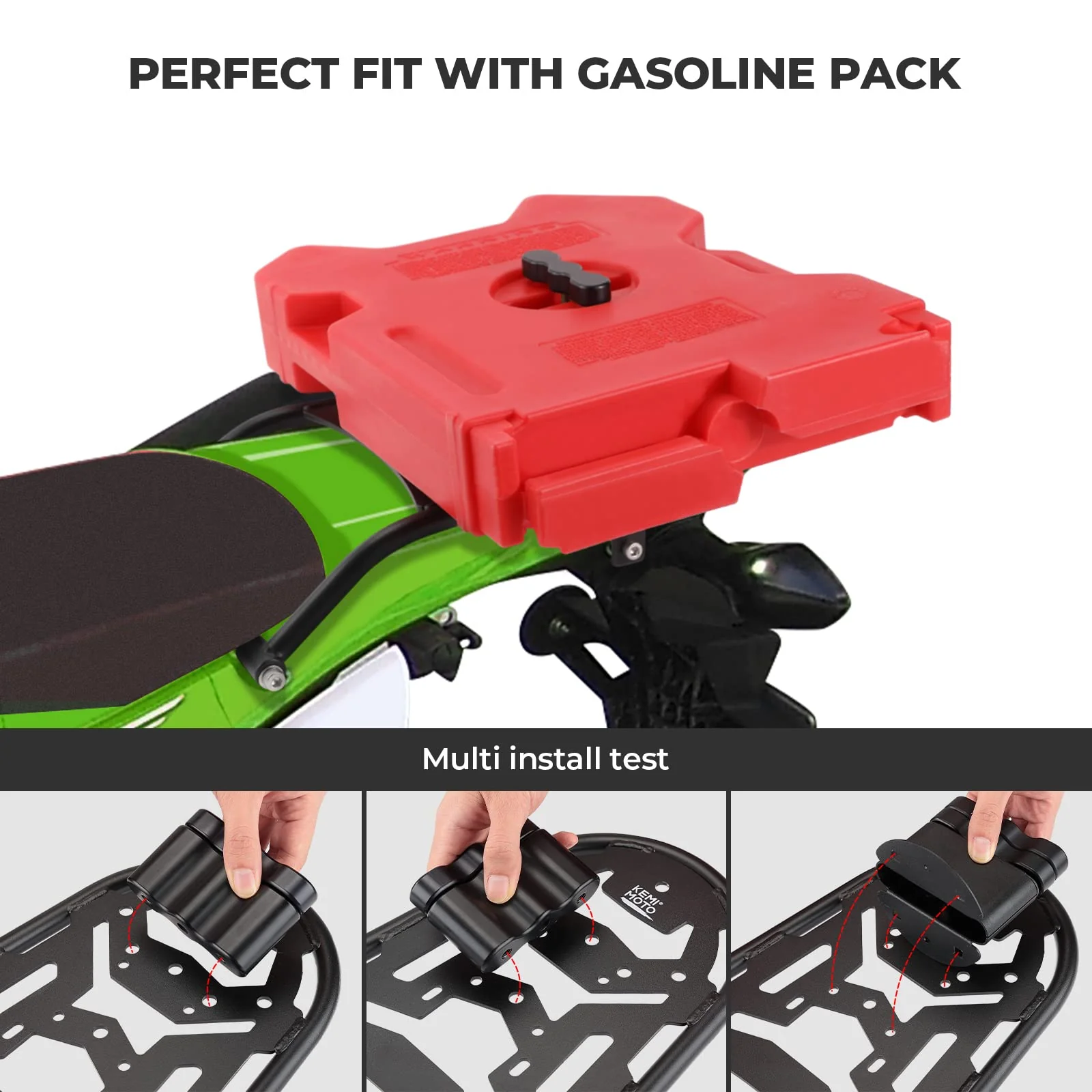 Rear Rack for KLX250S KLX300 - Image 2