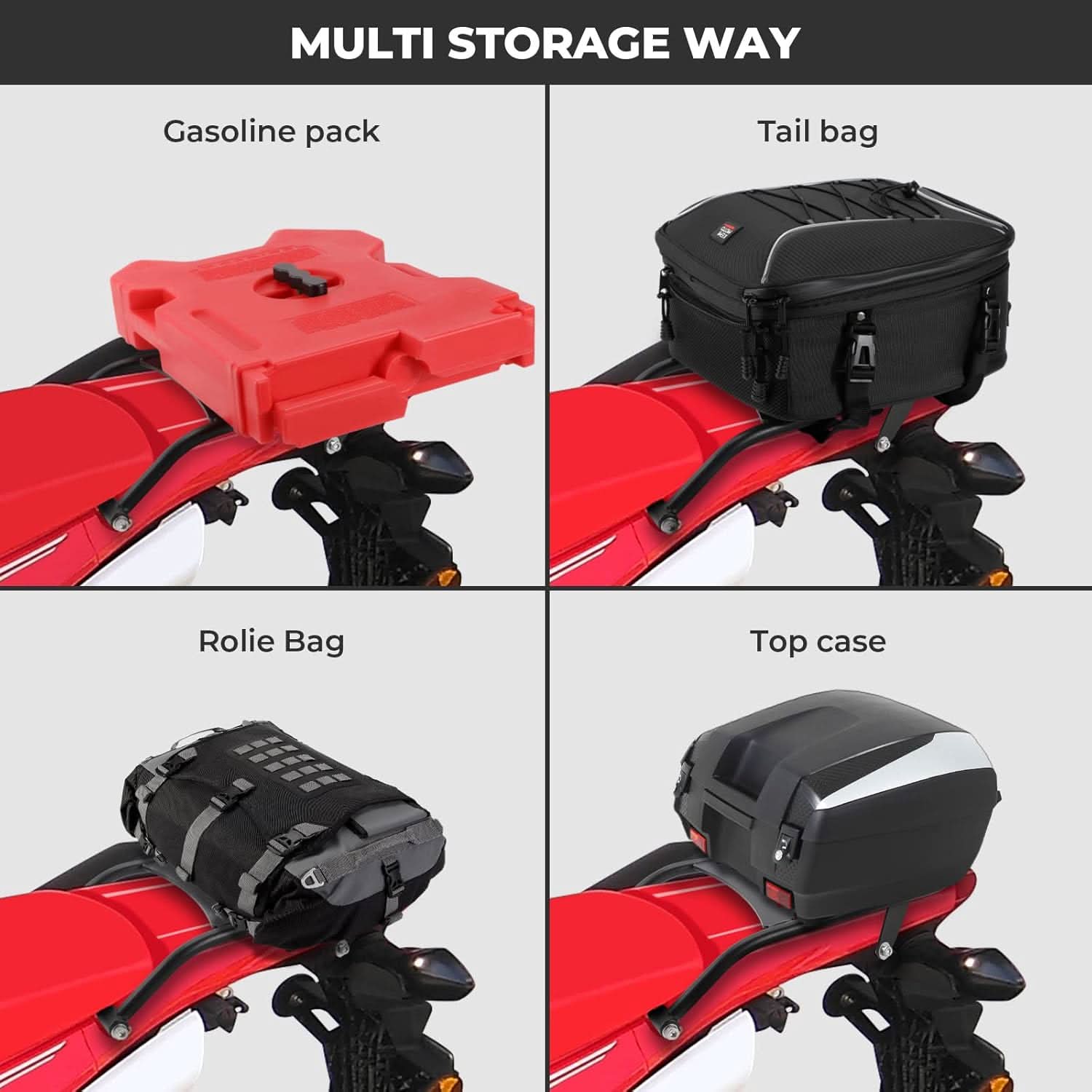 Rear Rack Luggage Rack for CRF450L CRF450RL - Image 4