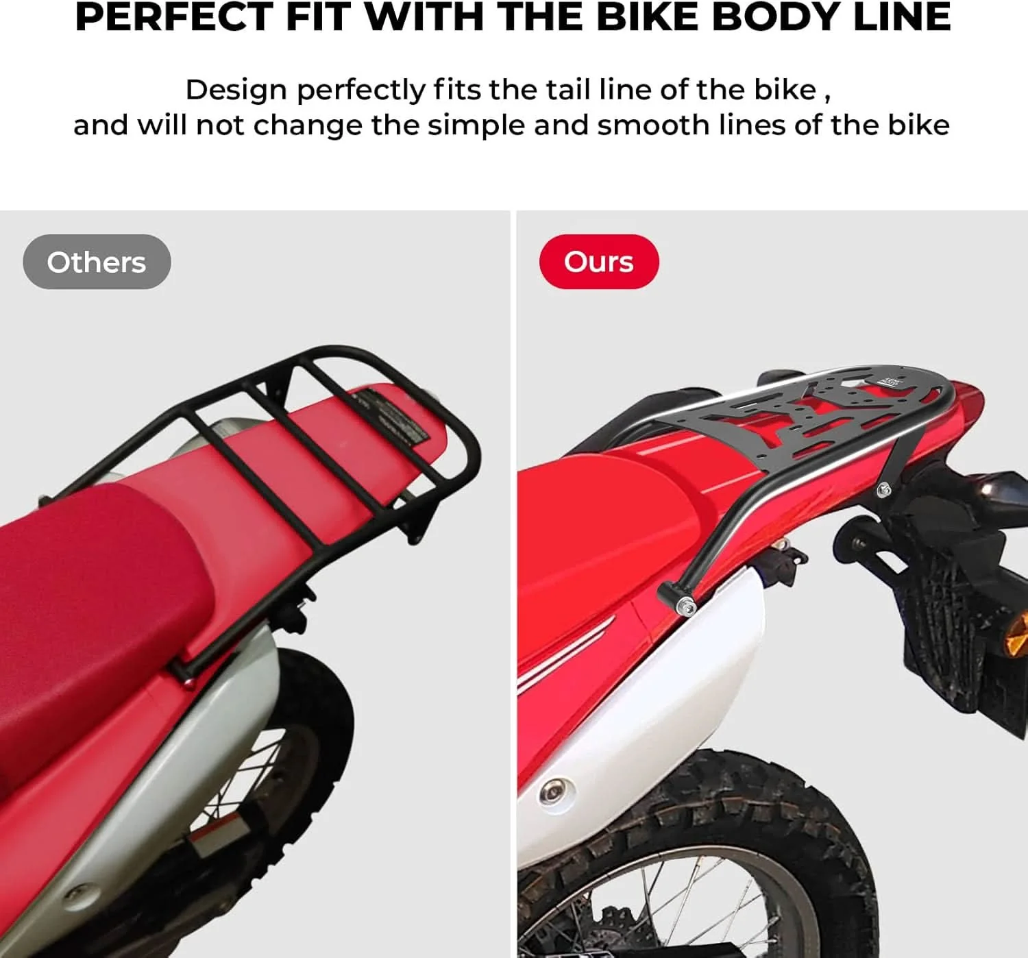 Rear Rack Luggage Rack for CRF450L CRF450RL - Image 6