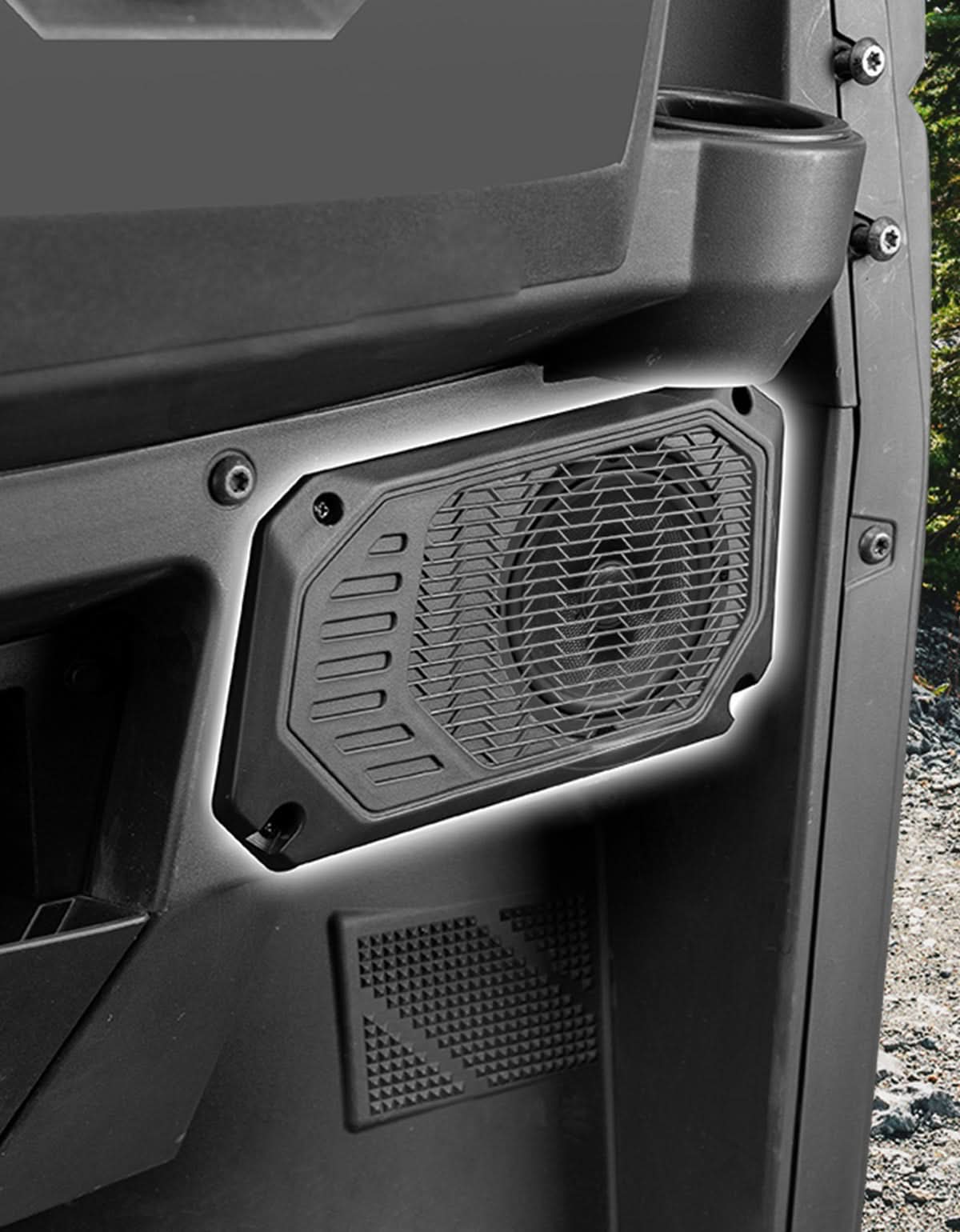 Rear Roof Speakers Pods Enclosures Holders for Polaris Ranger XP 1000/Crew 2018-2025 - Image 10