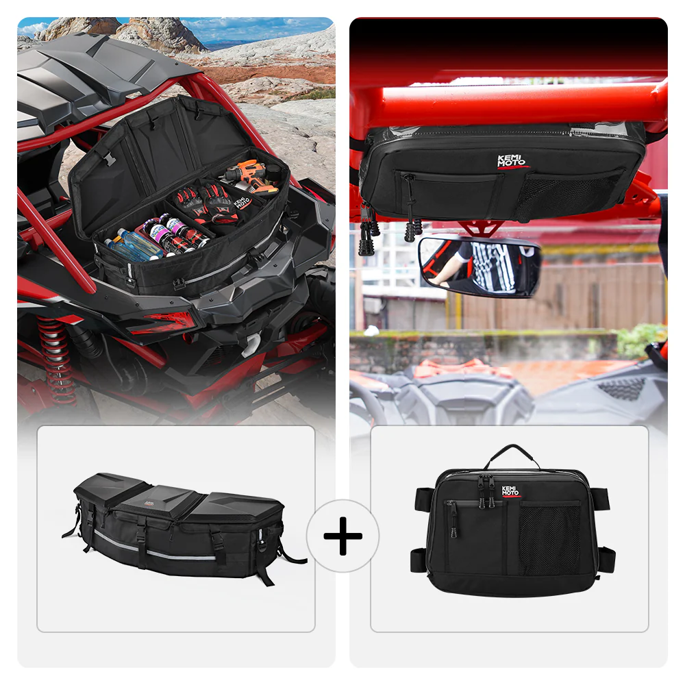Rear & Roof Storage Bags for Can-Am Maverick X3 - Image 16