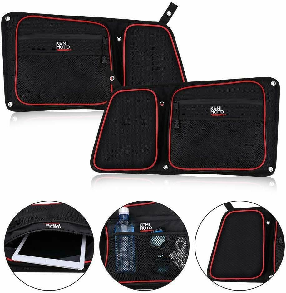 Rear Side Door Bags Knee Pad for Polaris RZR XP 4 1000/4 900/4 Door Turbo - Image 7
