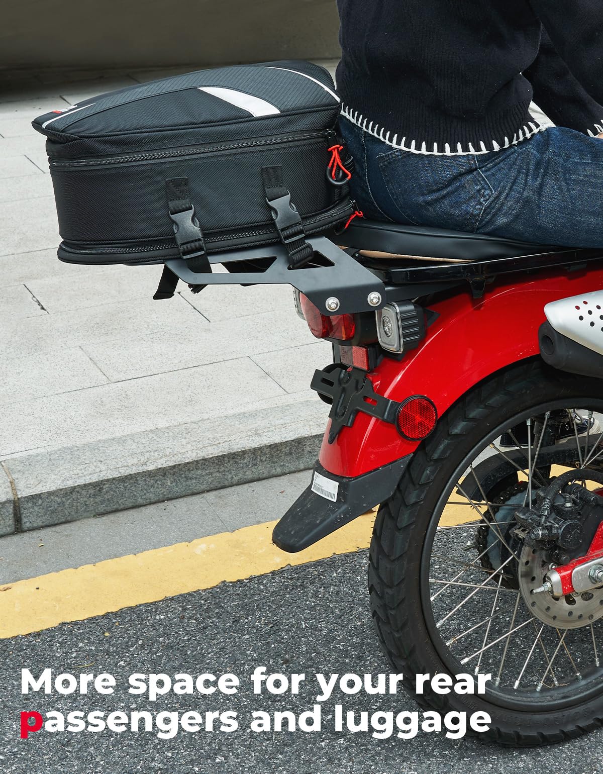 Rear Storage Rack for CT125 Trail 125 Hunter Cub 2021-2024 - Image 2