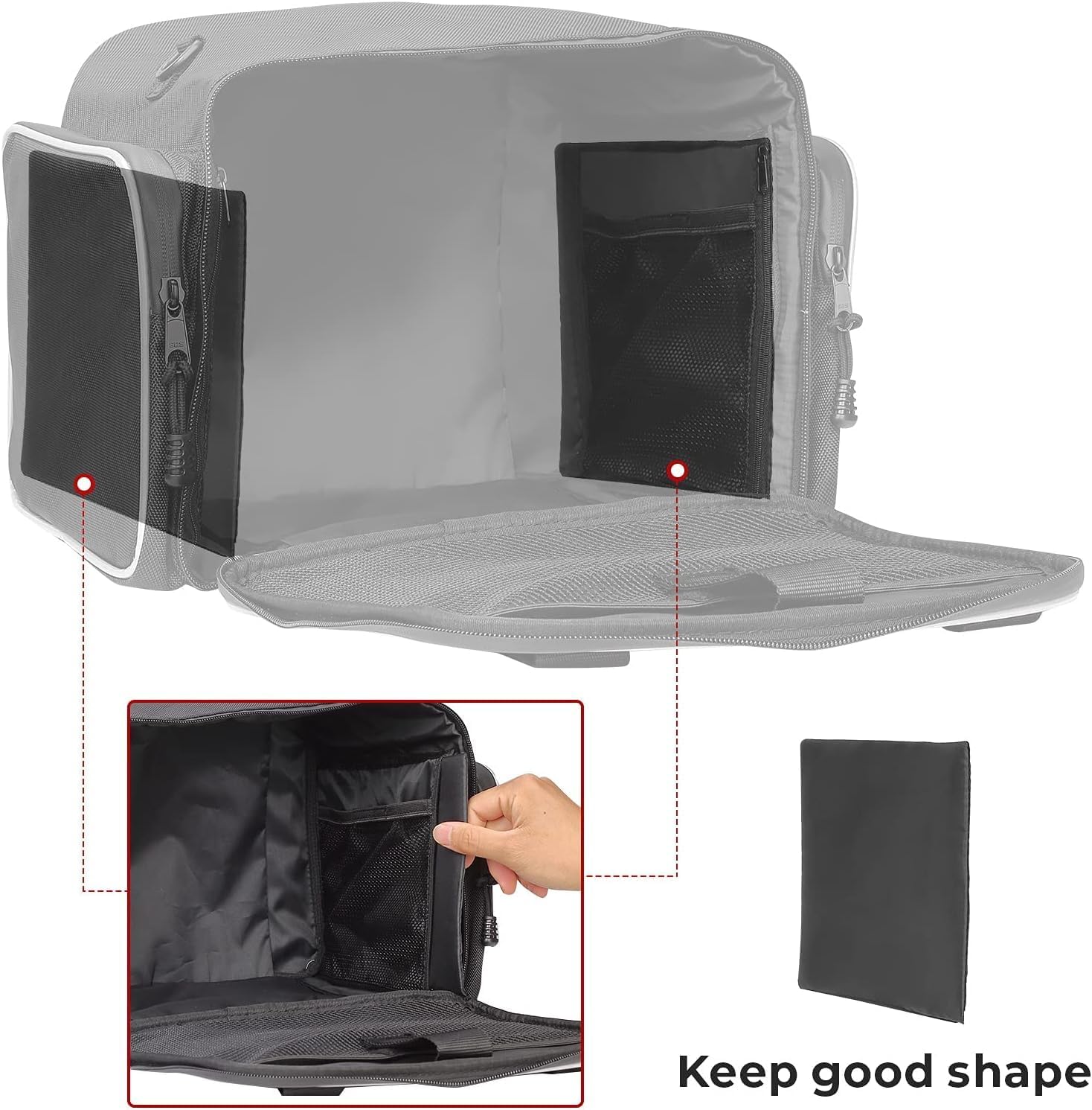 Trunk Liner Bags 1 Pairs for Harley Tri Glide 2009-2025 - Image 5