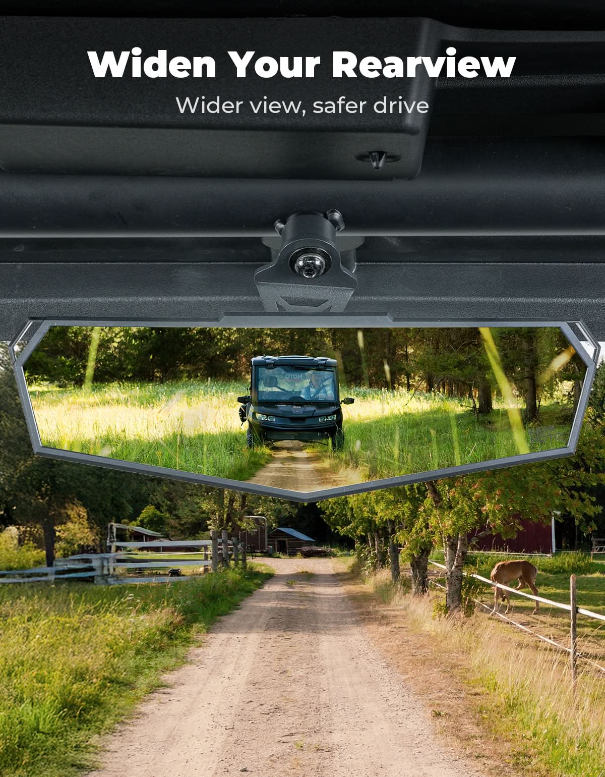 Rear View Mirror For CFMOTO UFORCE |ZFORCE - Image 5