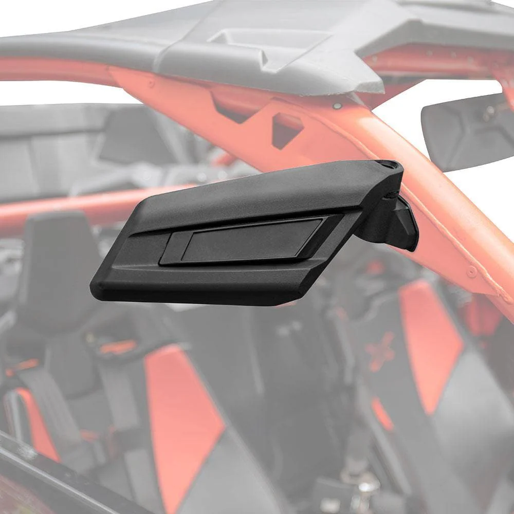 Rear View Side Mirrors & Door Strorage Bags for Can Am Maverick X3 - Image 2