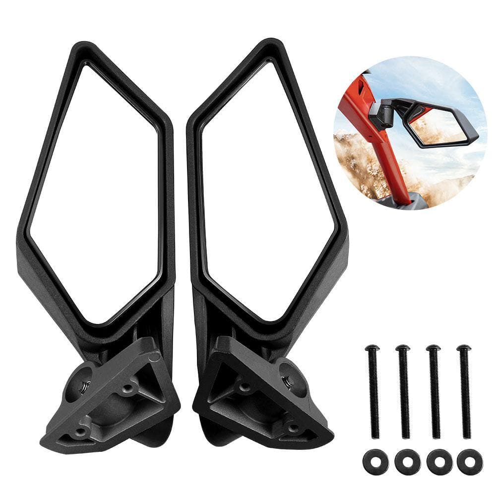 Rear View Side Mirrors & Door Strorage Bags for Can Am Maverick X3 - Image 5