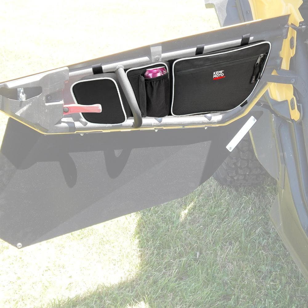 Rear View Side Mirrors & Door Strorage Bags for Can Am Maverick X3 - Image 9
