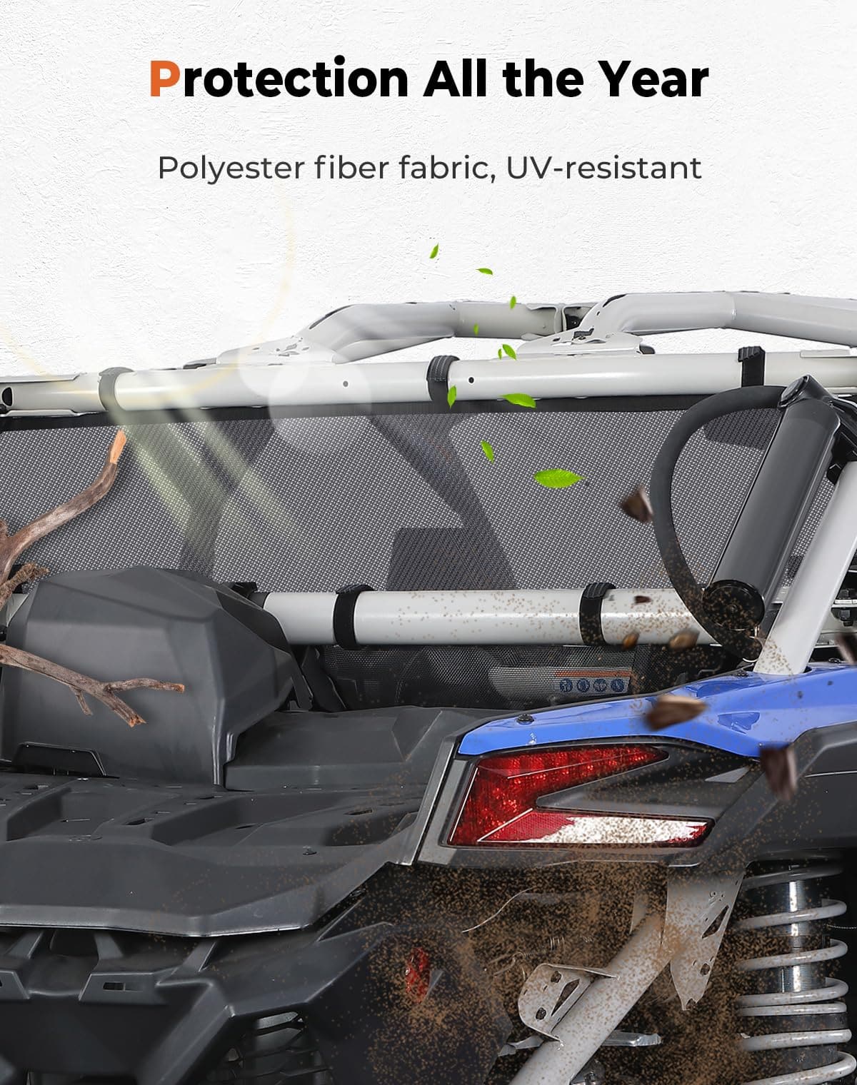 Rear Window Net for Can-Am Maverick X3/MAX - Image 6