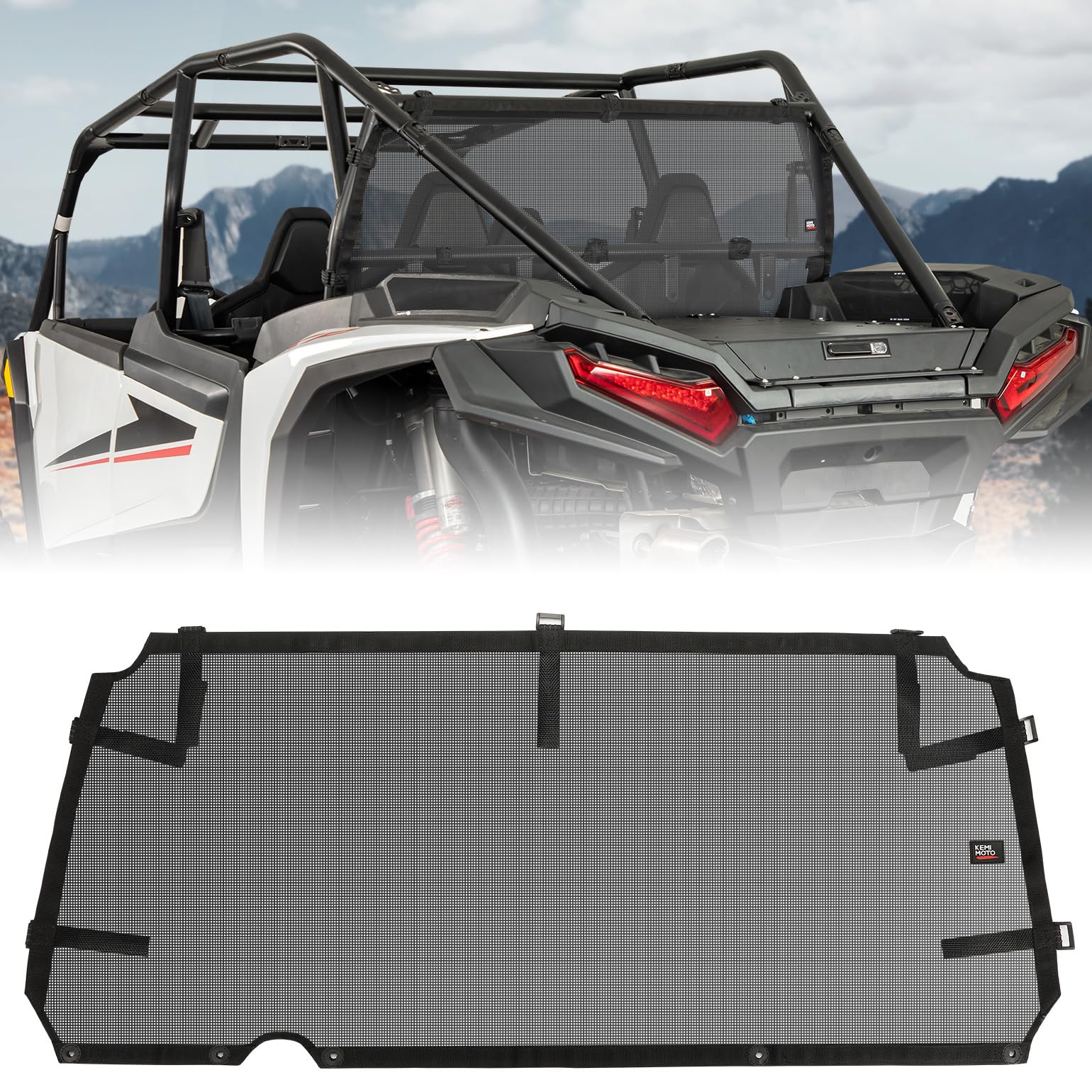 Rear Window Net for Polaris RZR XP 1000/4 1000 2024/2025+