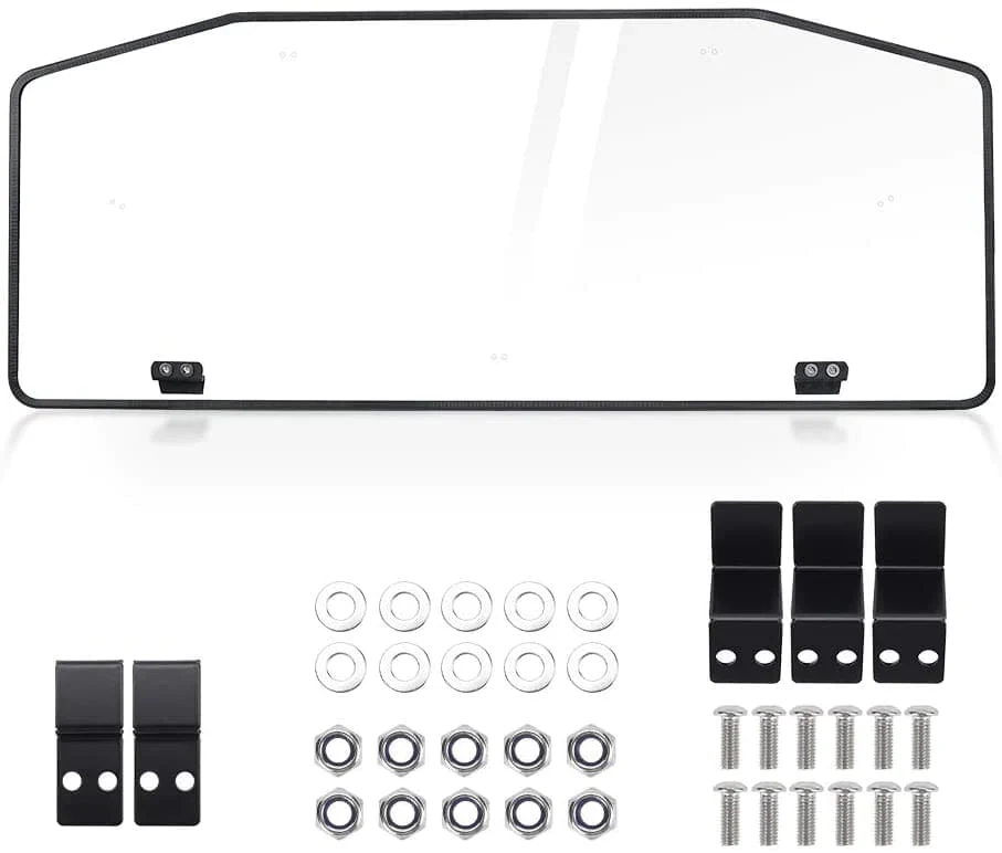 Rear Windshield & Hard Roof Top Plastic for Can Am Defender - Image 7