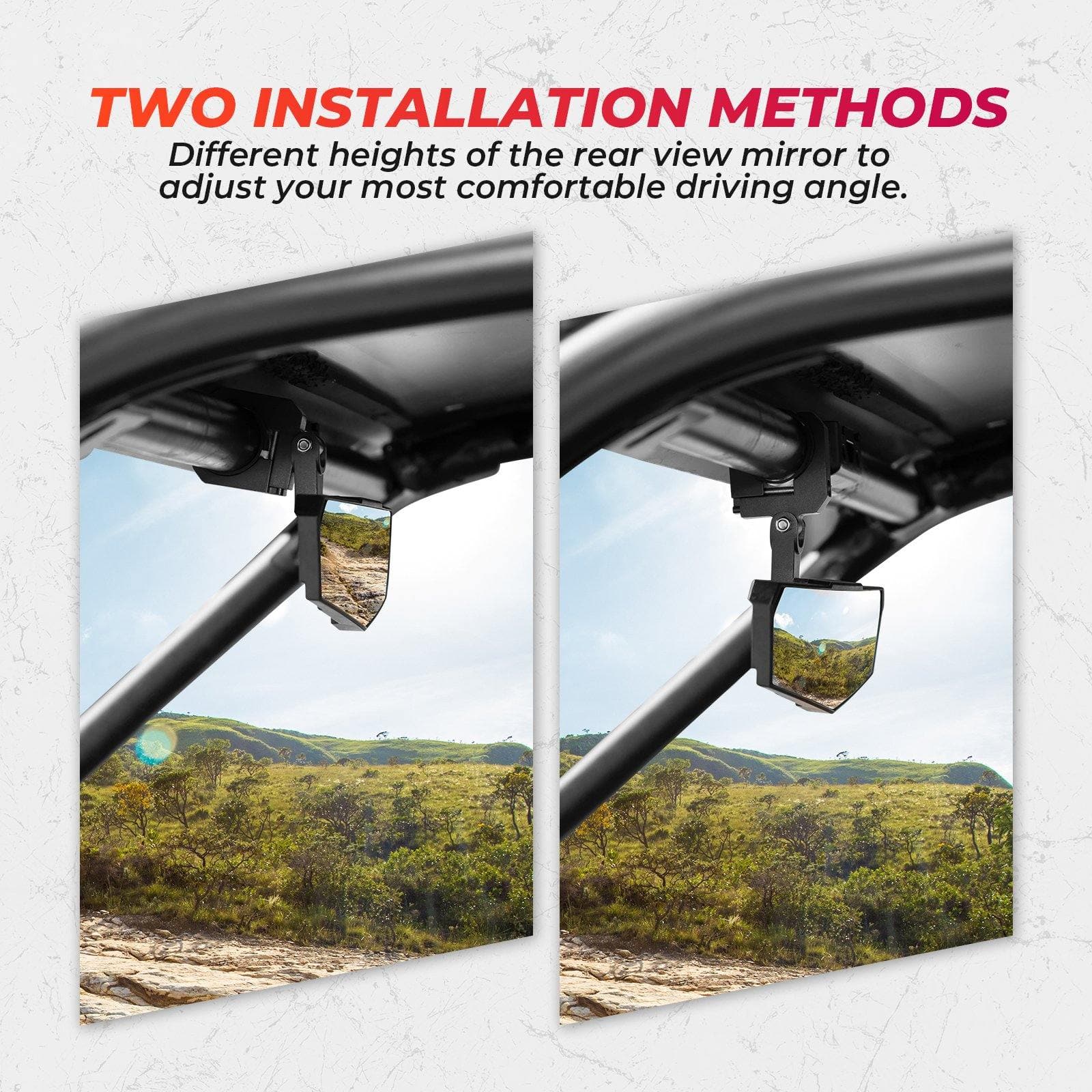 Rearview Mirror for Polaris General 1000 - Image 3