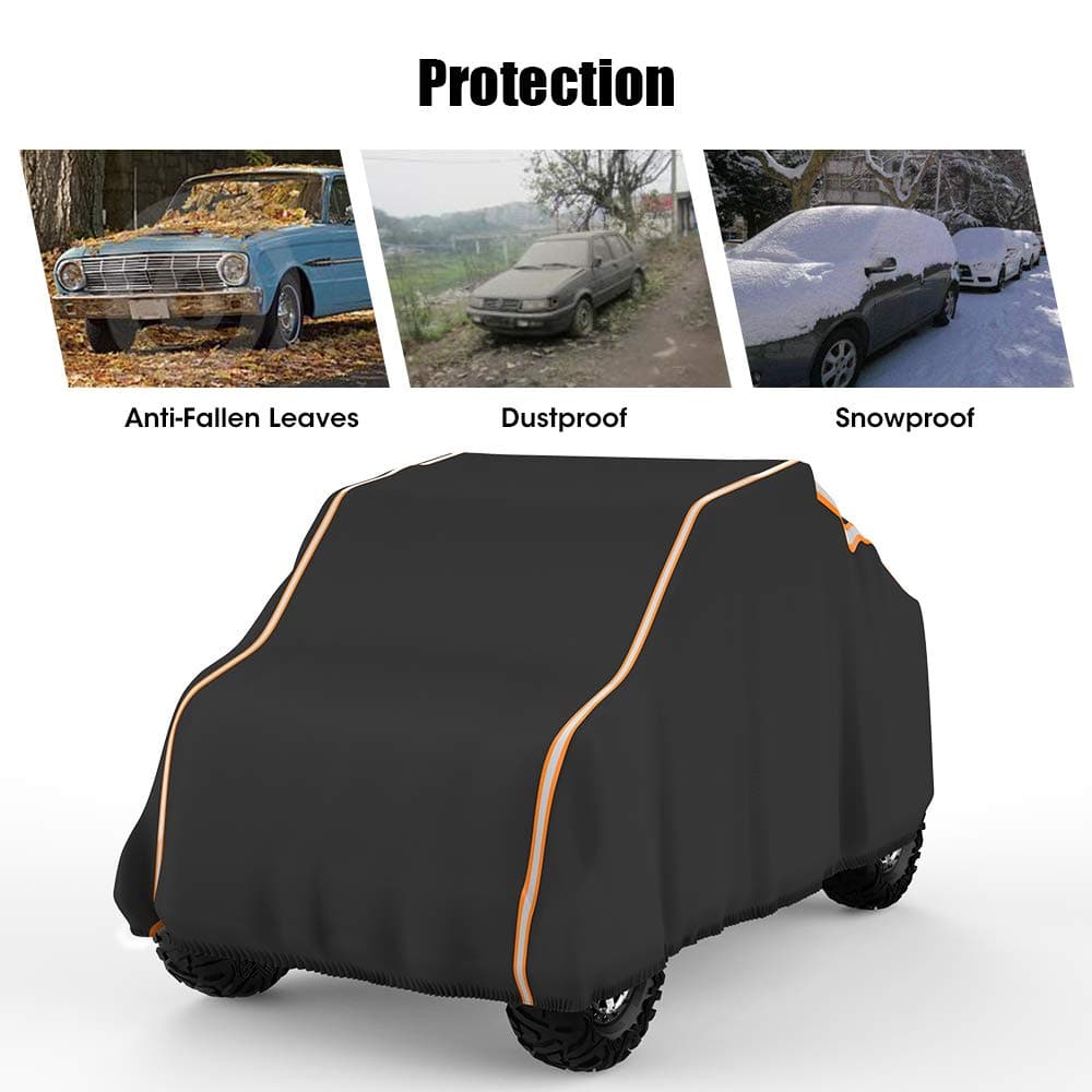 UTV Cover with Rlective Strip Fit Polaris RZR - Image 3