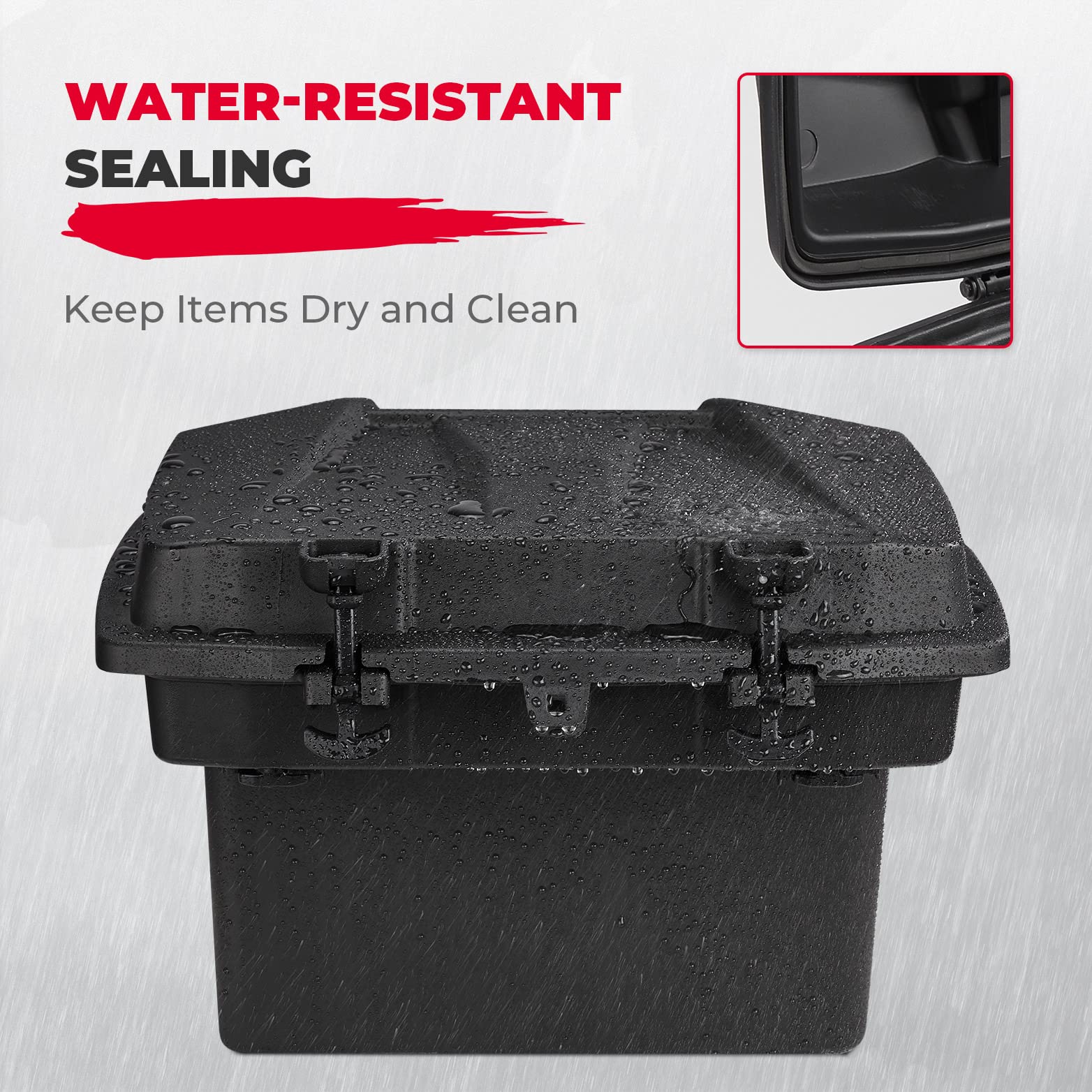 Removable 20L Cargo Storage Box for Can Am Defender HD5|7|8|9|10 - Image 5