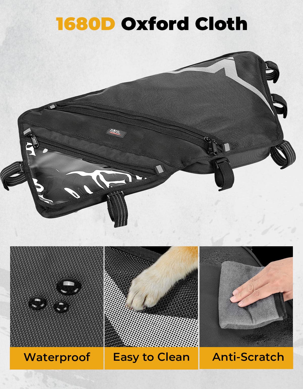 Roof Bag 1680D Waterproof for CFMOTO ZForce 500 | 800 | 1000 - Image 2