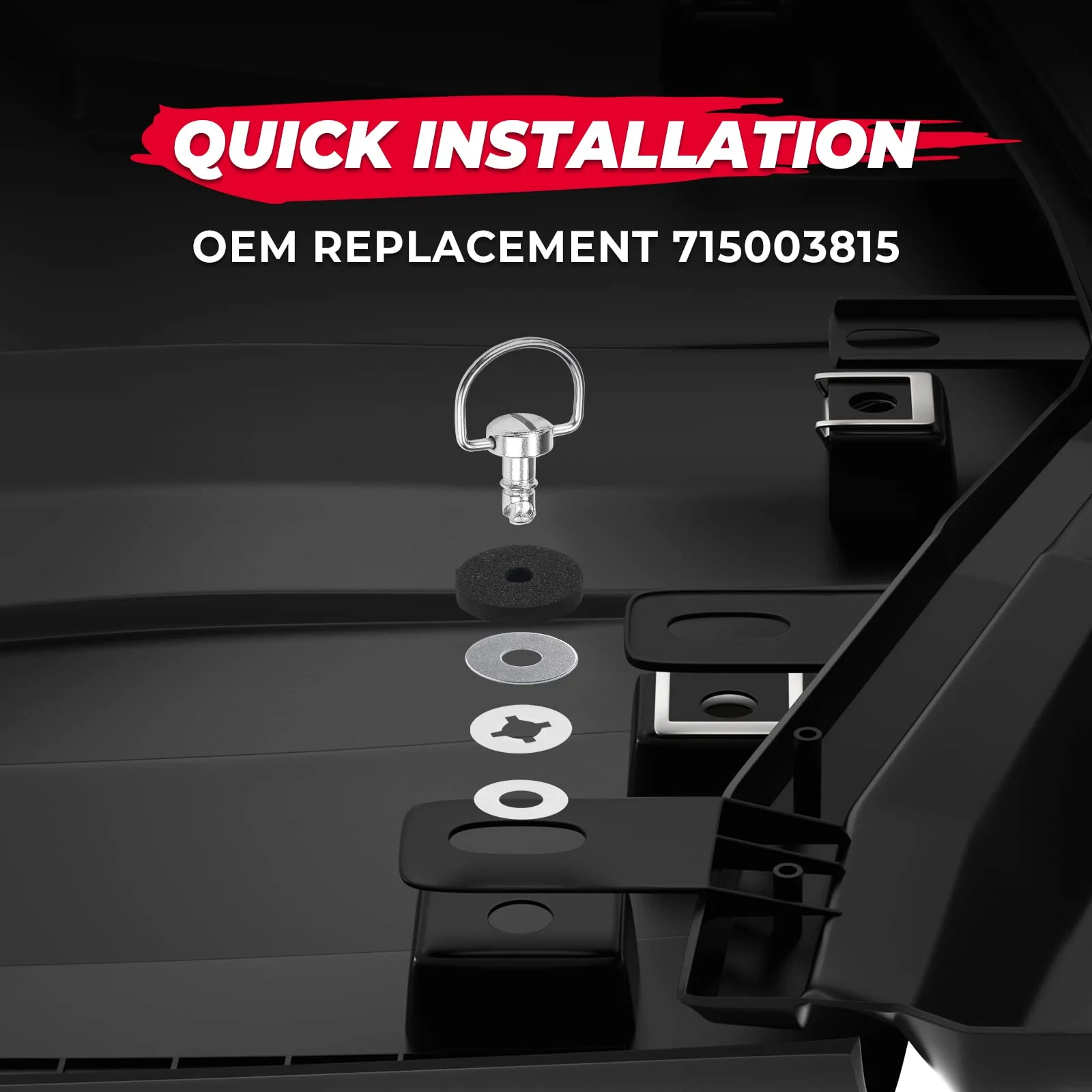 Roof Pins Quick Release Bolts For Can-Am Maverick X3 / X3 MAX - Image 4