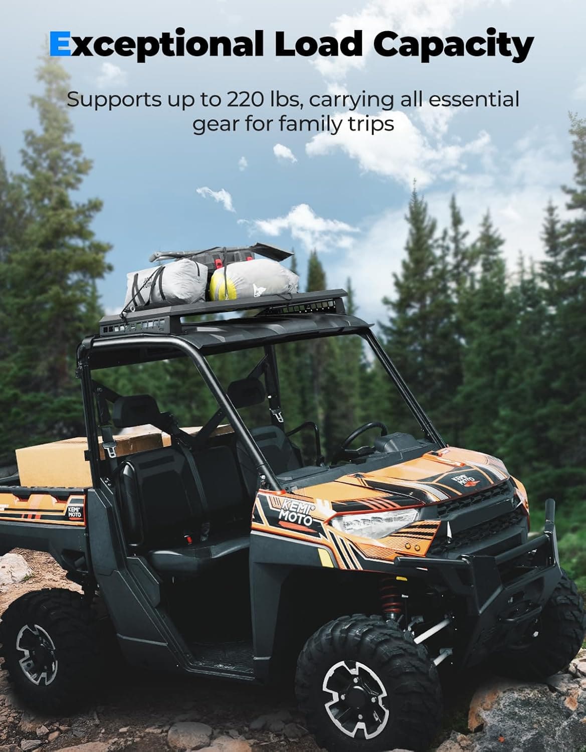 Roof Rack for Polaris Ranger XP 1000/ Ranger 1000 (2-Seat) - Image 2