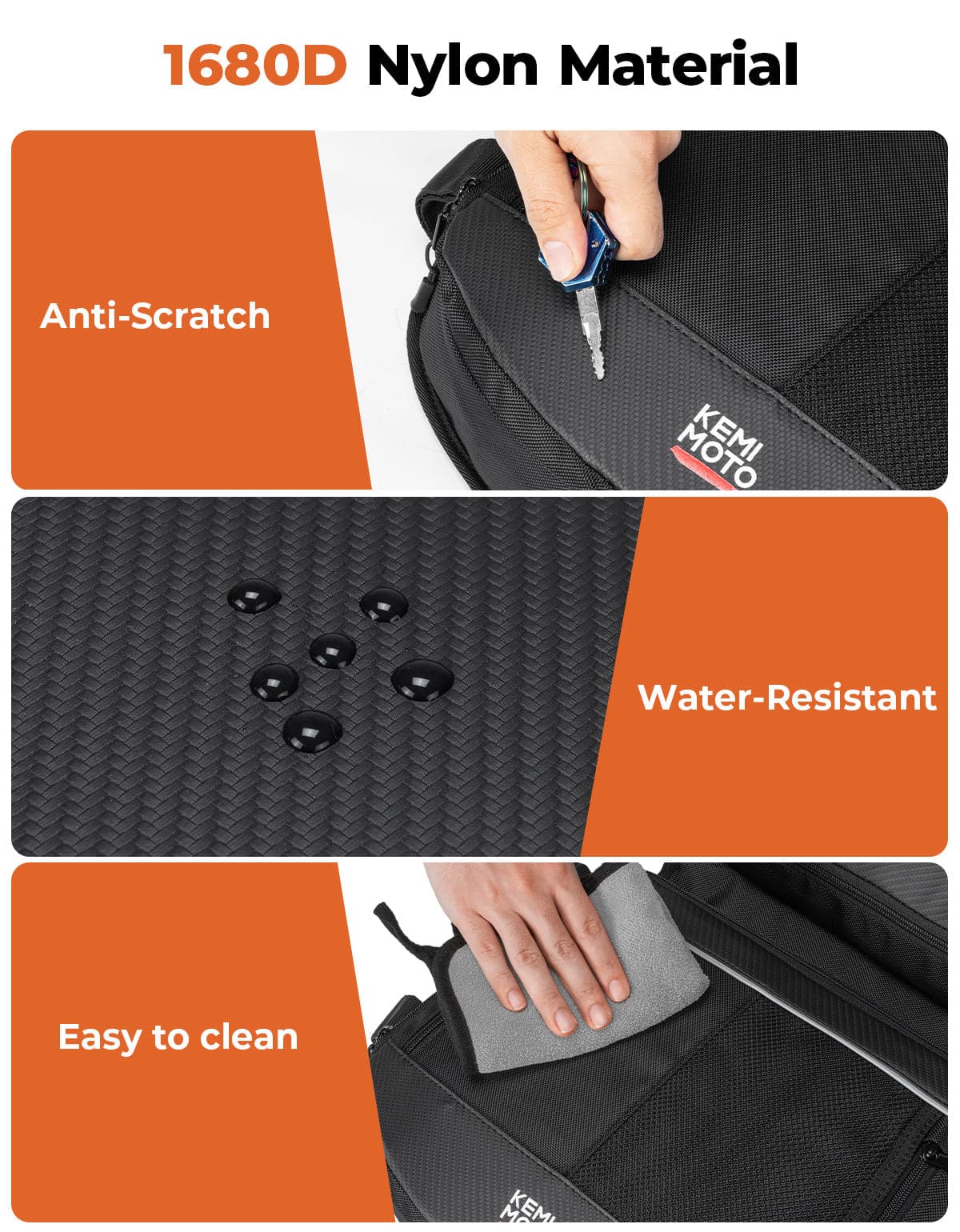 Roof Storage Bag with Tablet Holder for Can-Am Maverick X3 / X3 MAX - Image 3